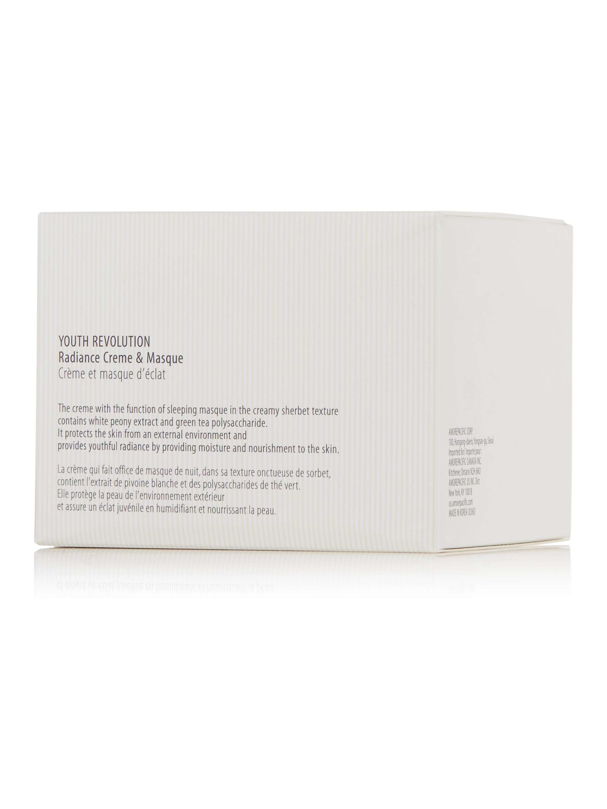 AMOREPACIFIC Youth Revolution Radiance Creme & Masque, 50ml