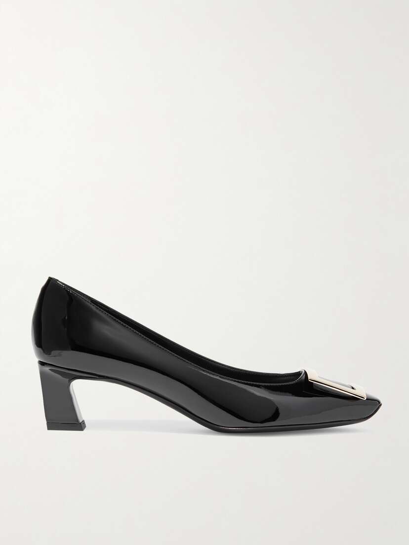 Roger Vivier Decollete Trompette 45 Patent-leather Pumps