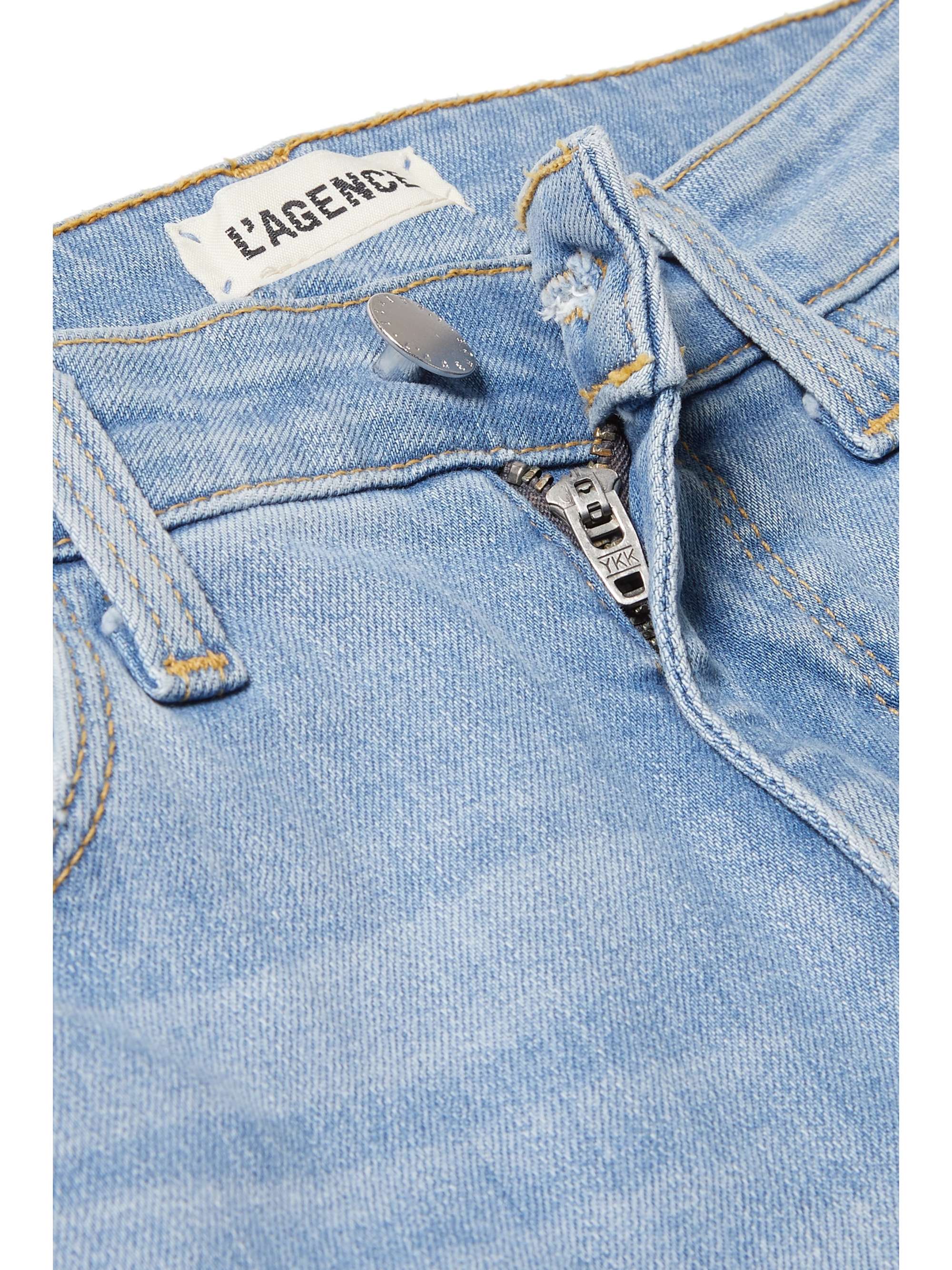L'AGENCE Marguerite high-rise skinny jeans