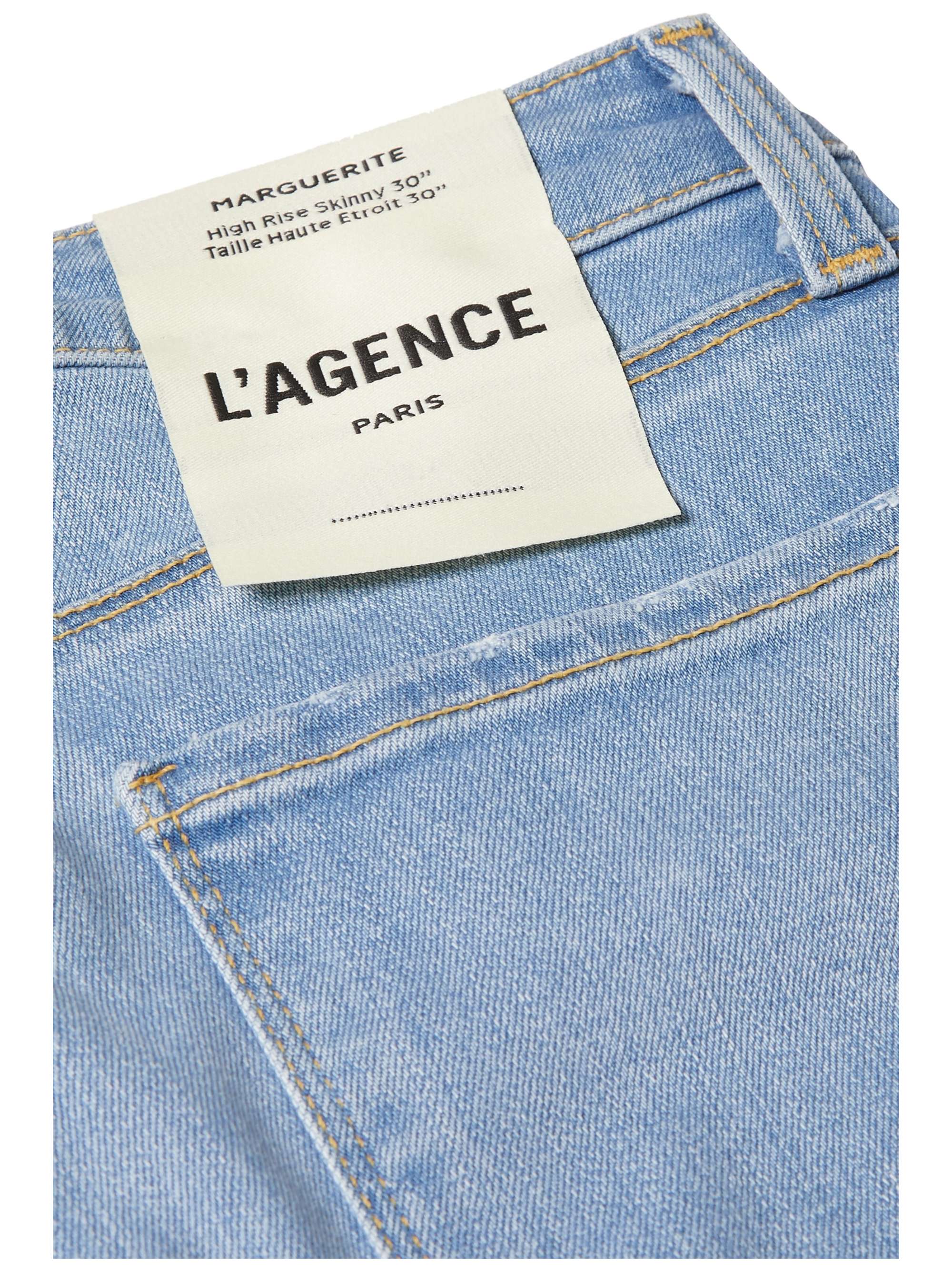 L'AGENCE Marguerite high-rise skinny jeans