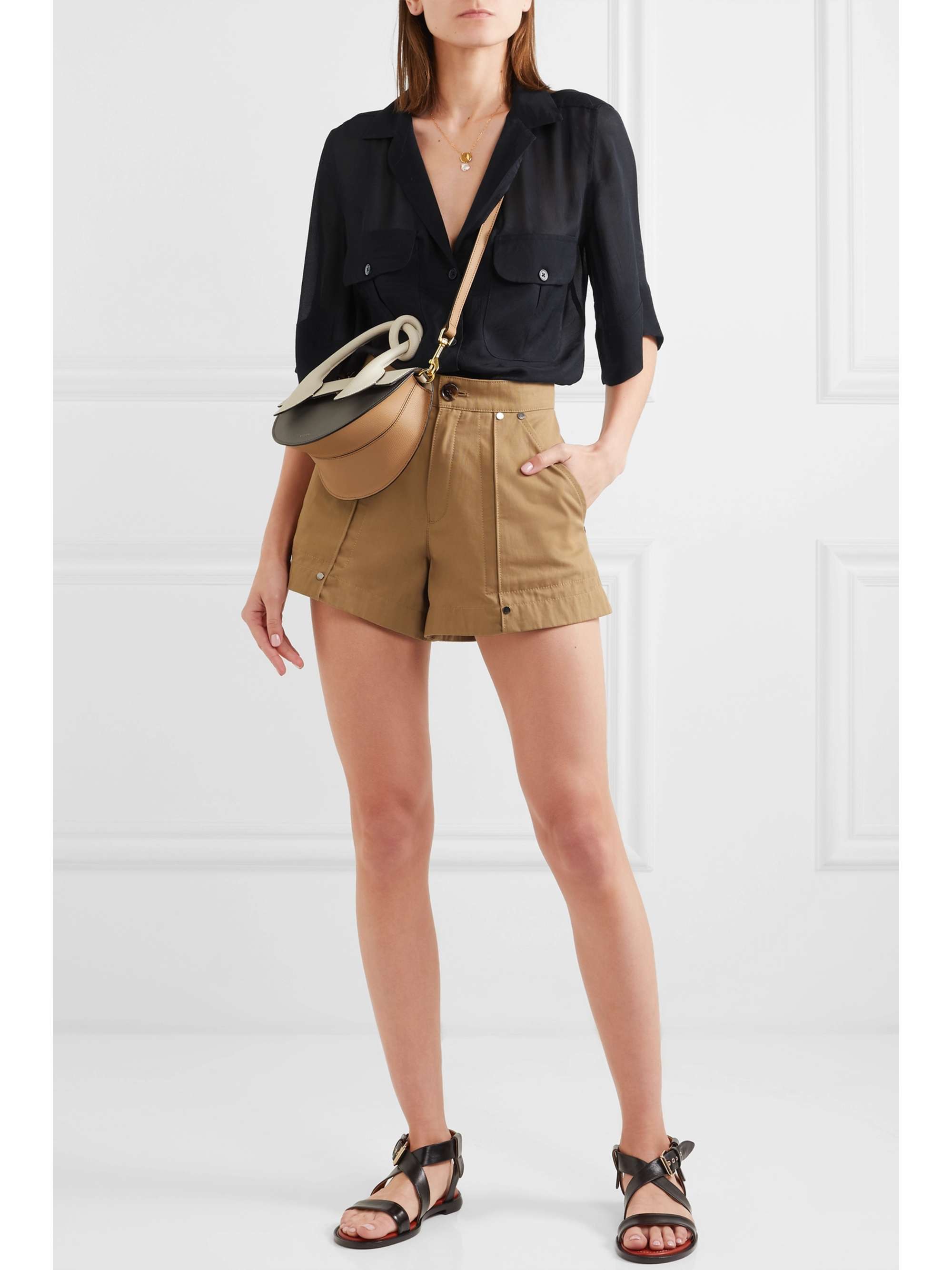 EQUIPMENT Parnella silk-jacquard shirt
