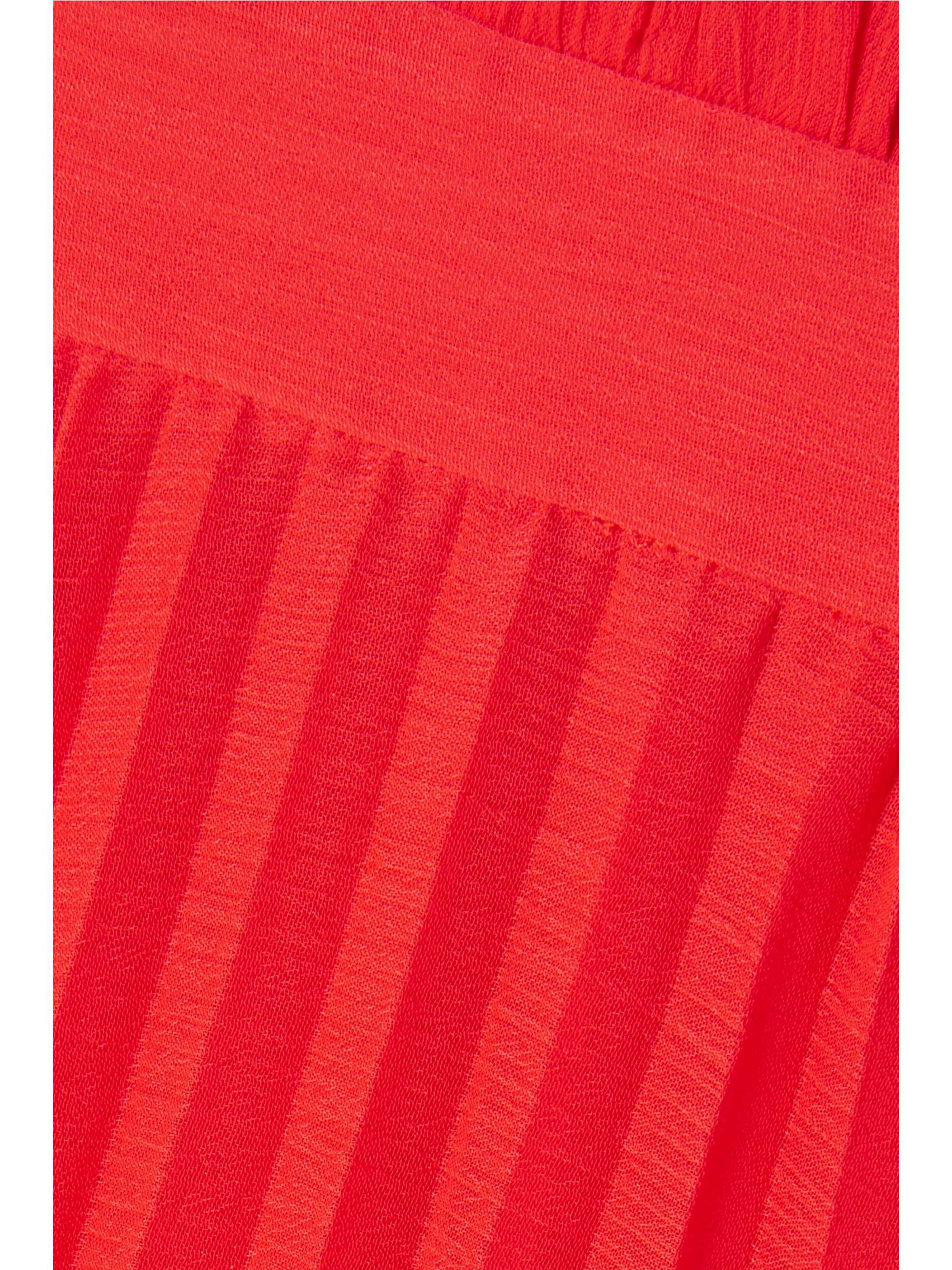 ALICE + OLIVIA Cheney cutout pleated georgette maxi dress