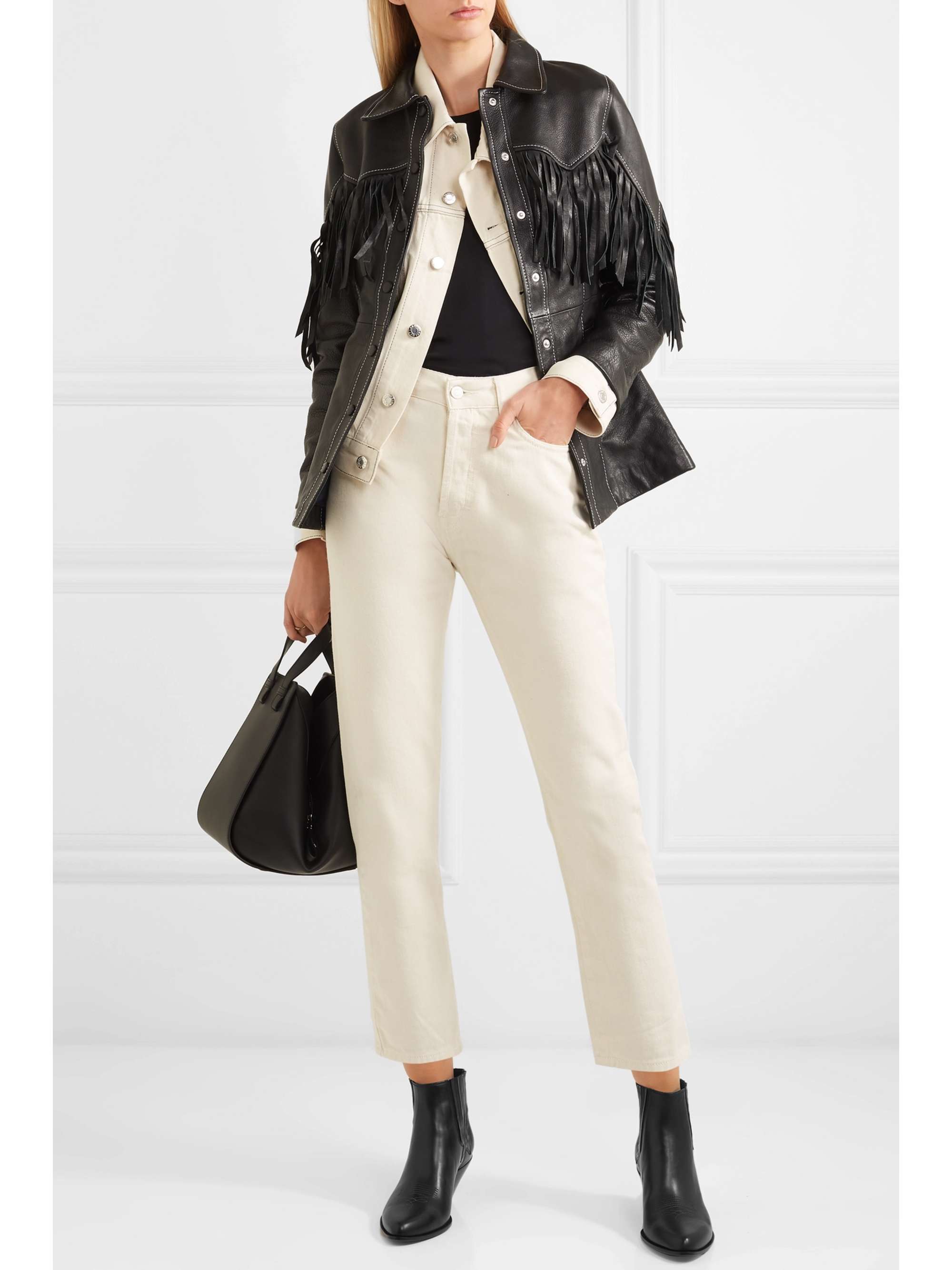 GOLDEN GOOSE Sunset leather ankle boots