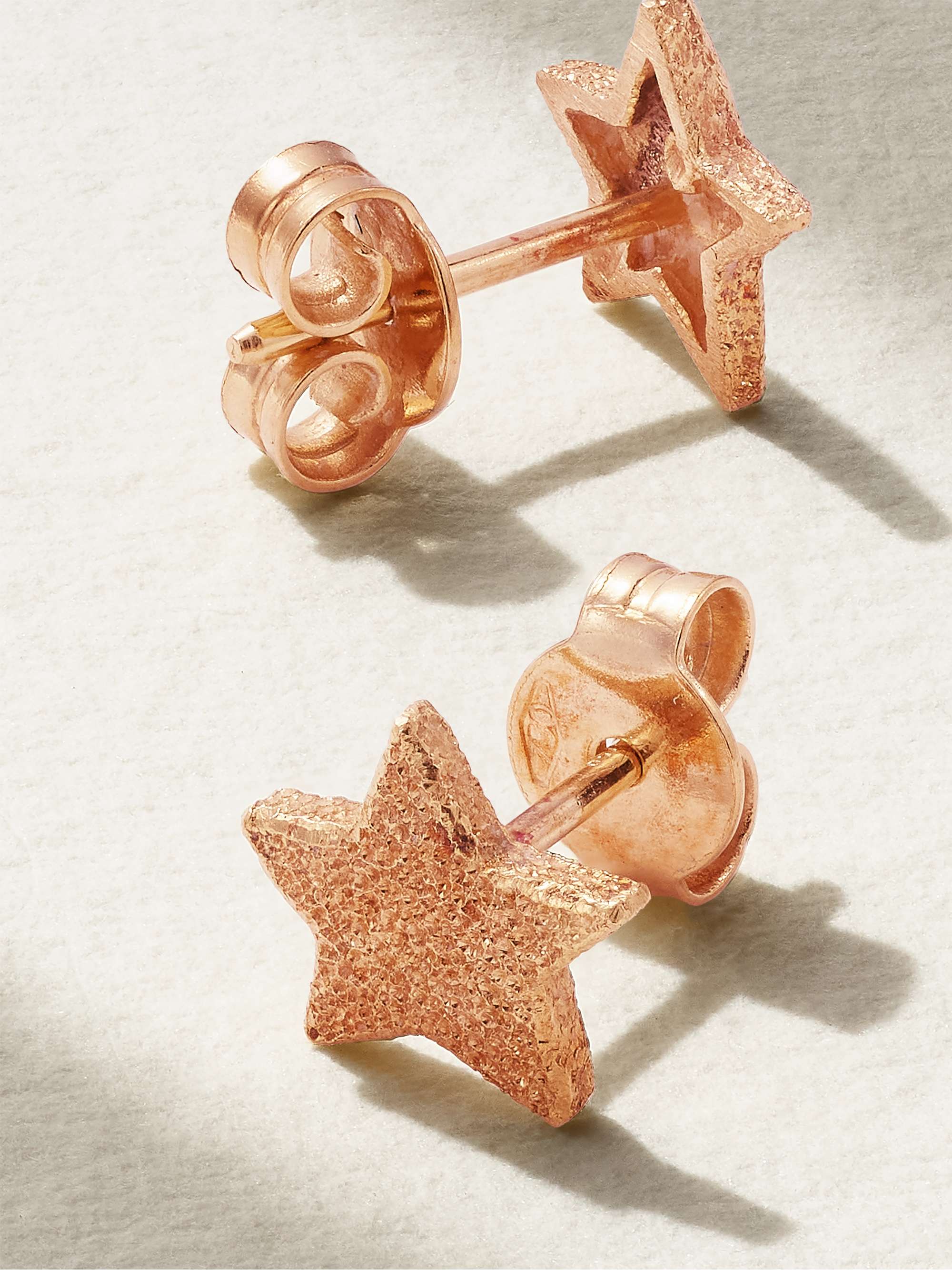 CAROLINA BUCCI 18-karat white gold earrings