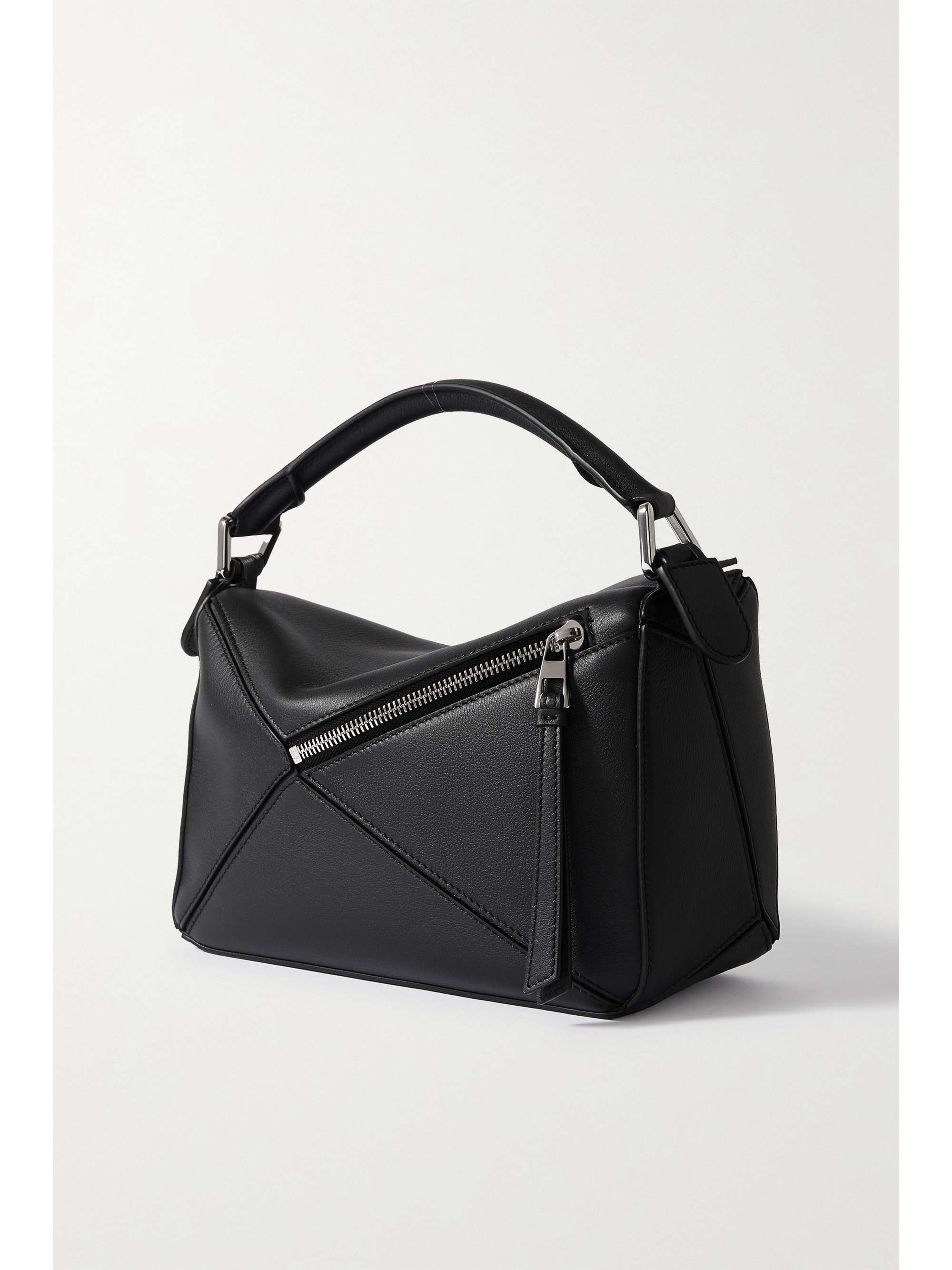 LOEWE Puzzle small textured-leather shoulder bag