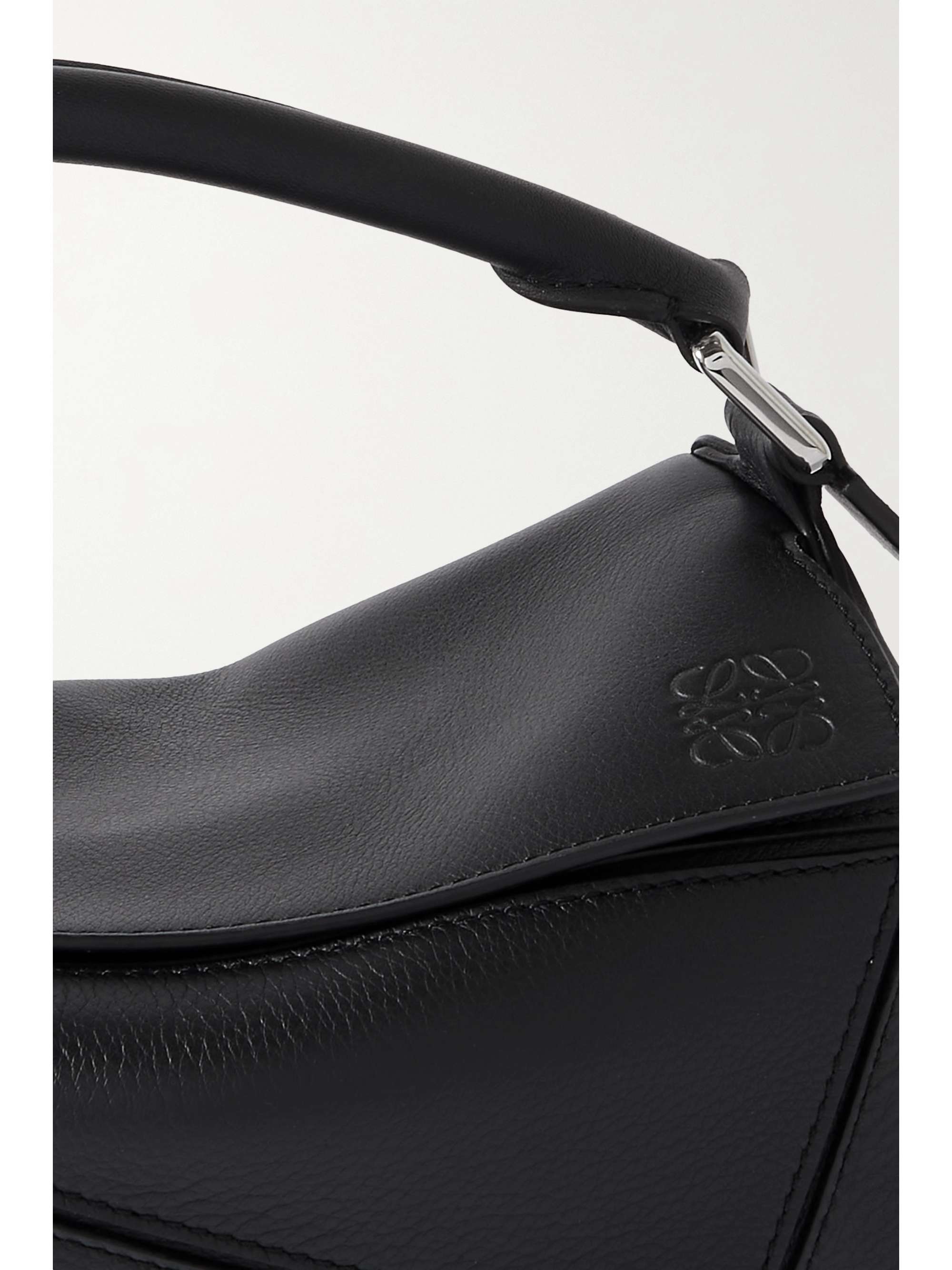 LOEWE Puzzle small textured-leather shoulder bag