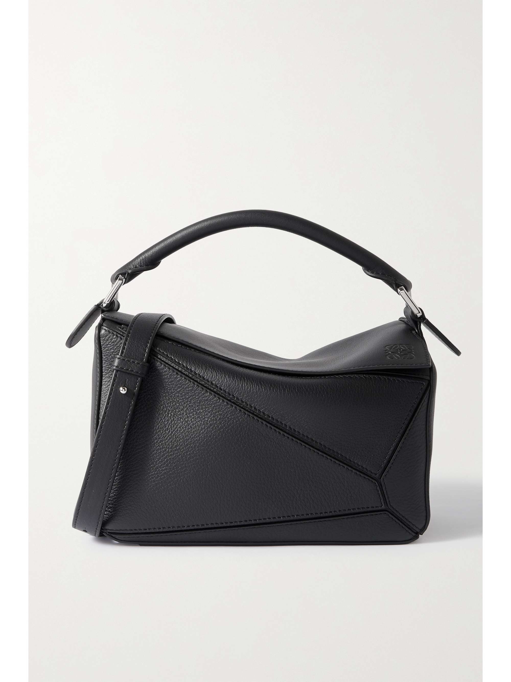 LOEWE Small Puzzle Bag in Classic Calfskin Warm Desert/Black in Calfskin  Leather - US