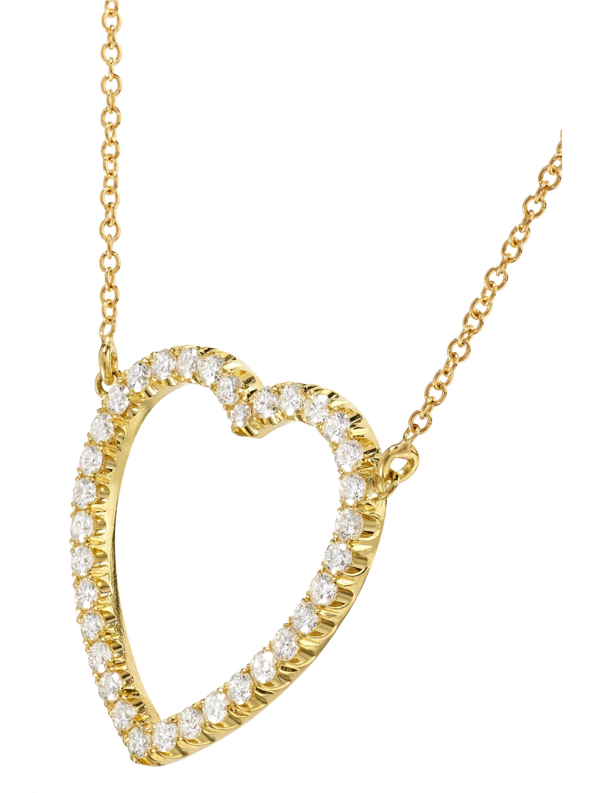 JENNIFER MEYER 18-karat gold diamond necklace