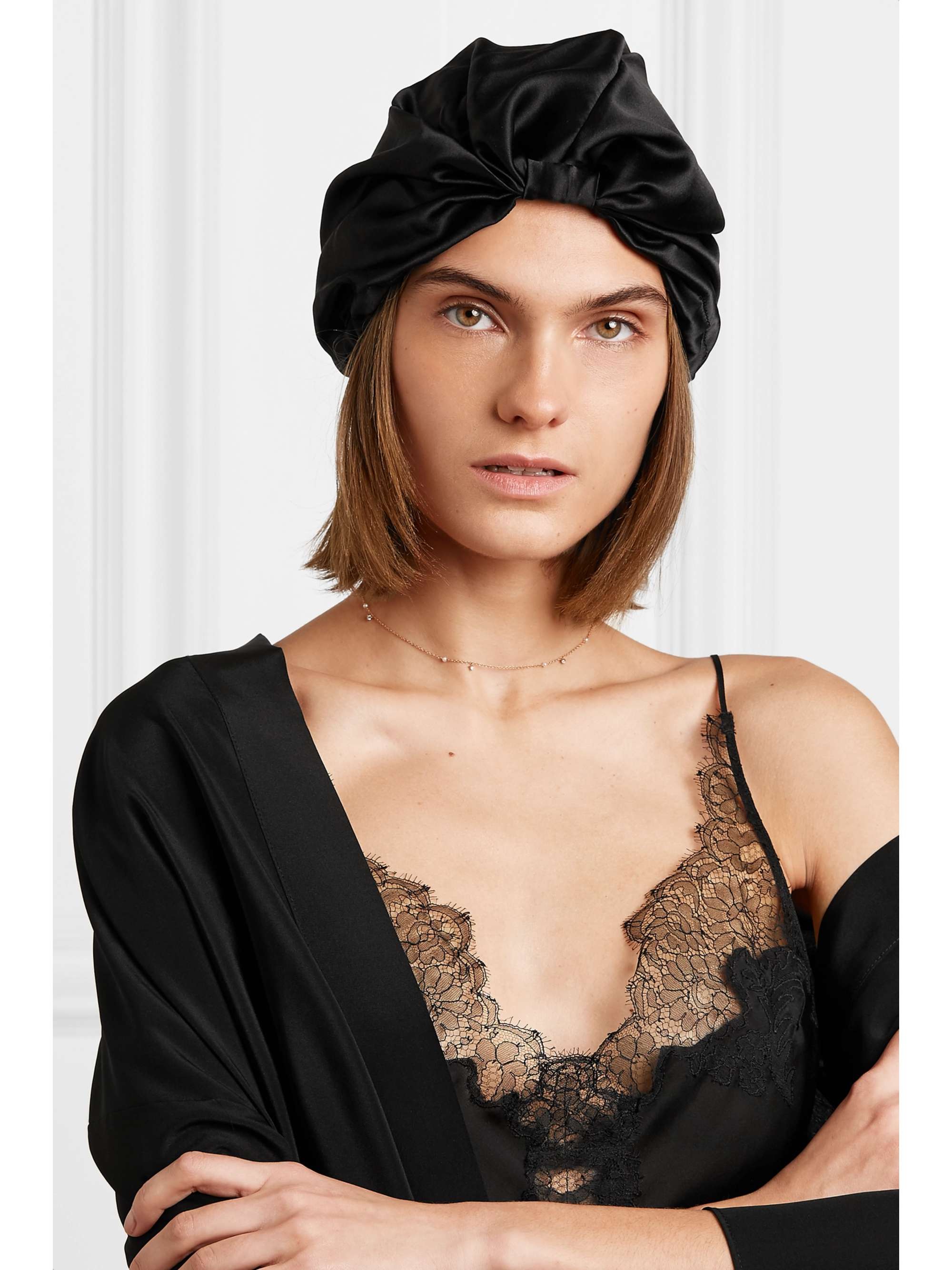 SILKE LONDON The Esme silk hair wrap