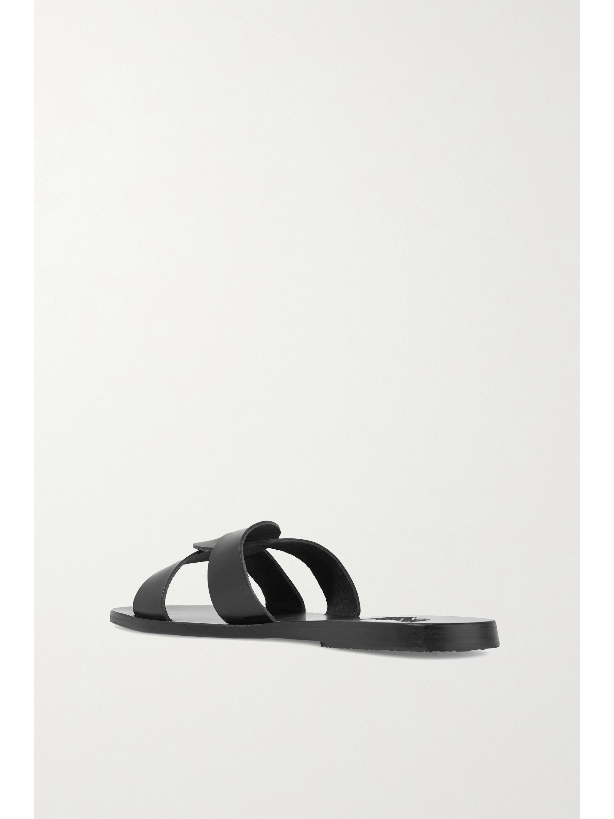 Ancient Greek Sandals Desmos cutout leather slides thumbnail