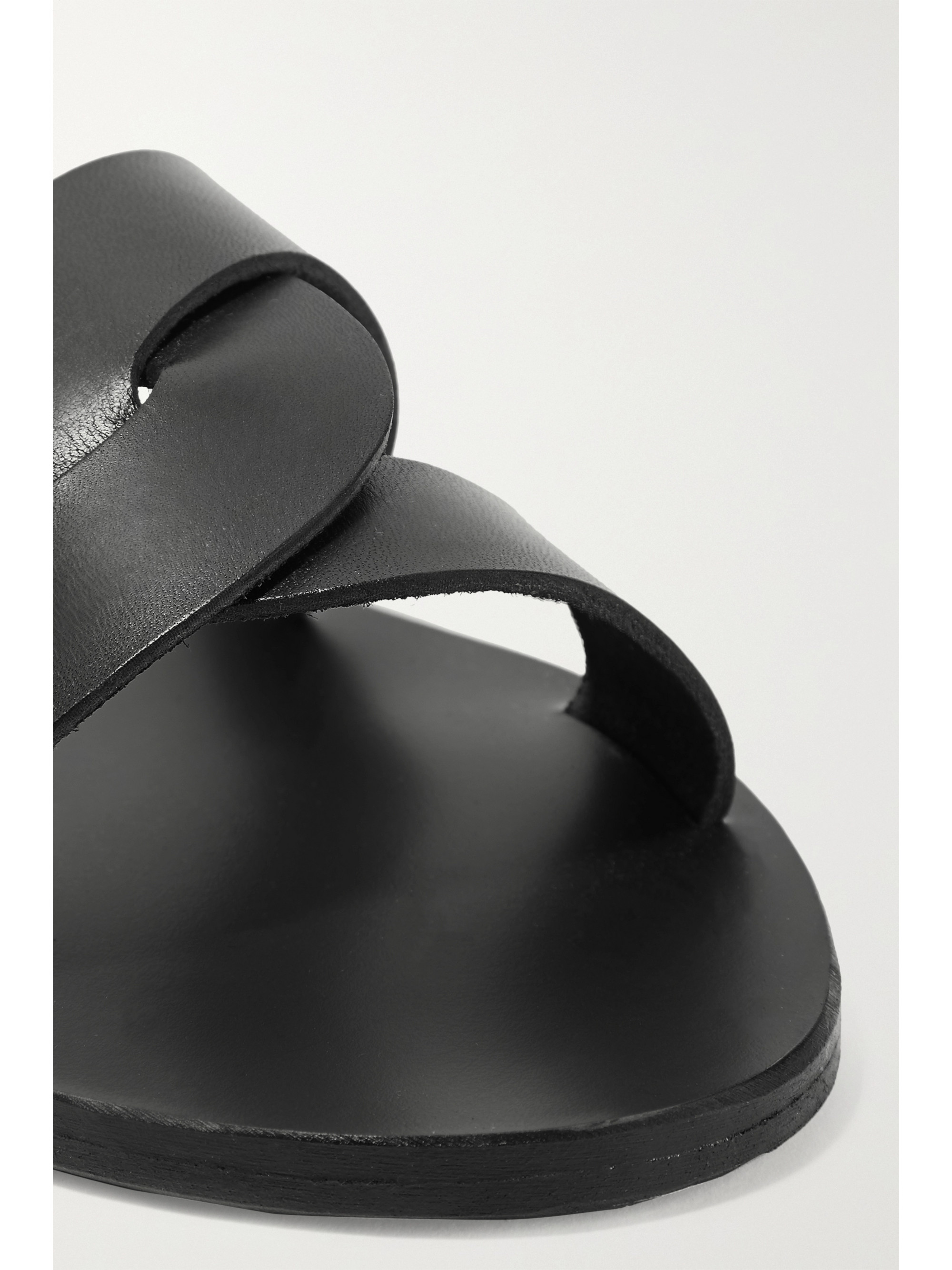 Ancient Greek Sandals Desmos cutout leather slides thumbnail