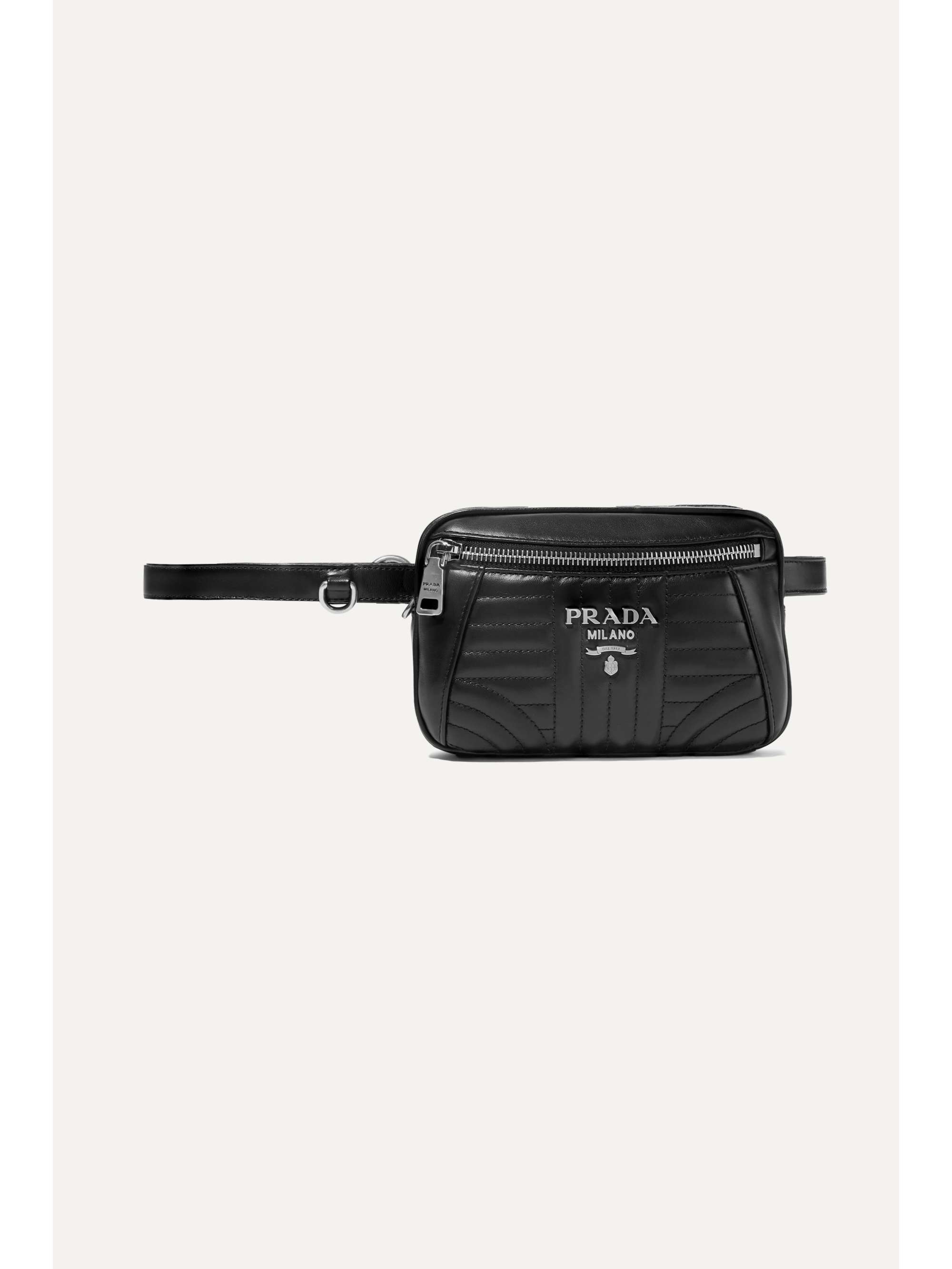 prada fanny pack leather