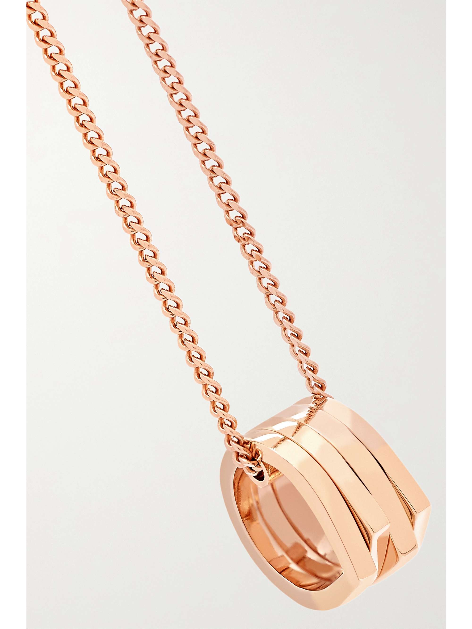 REPOSSI Antifer 18-karat rose gold necklace