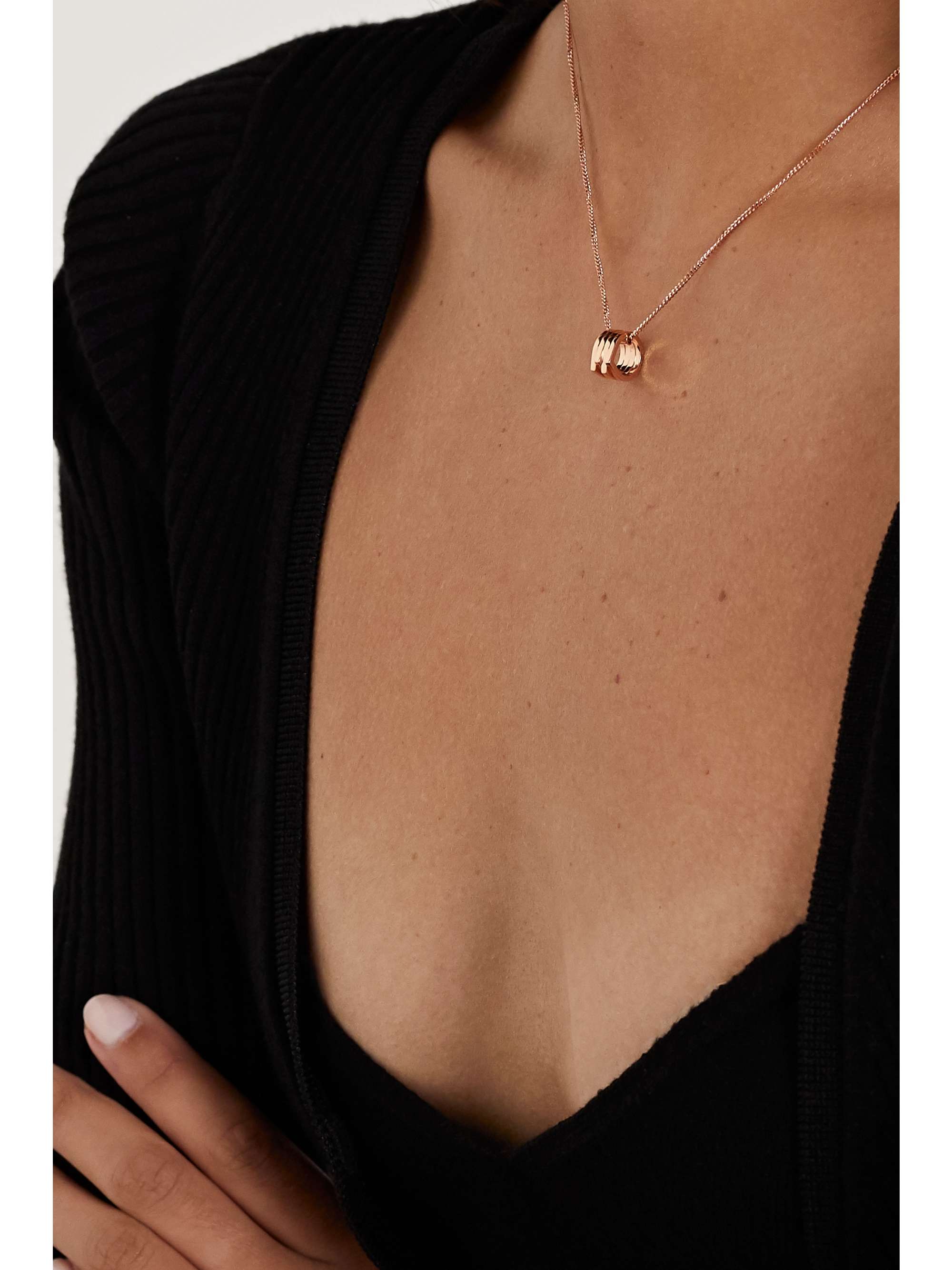 REPOSSI Antifer 18-karat rose gold necklace