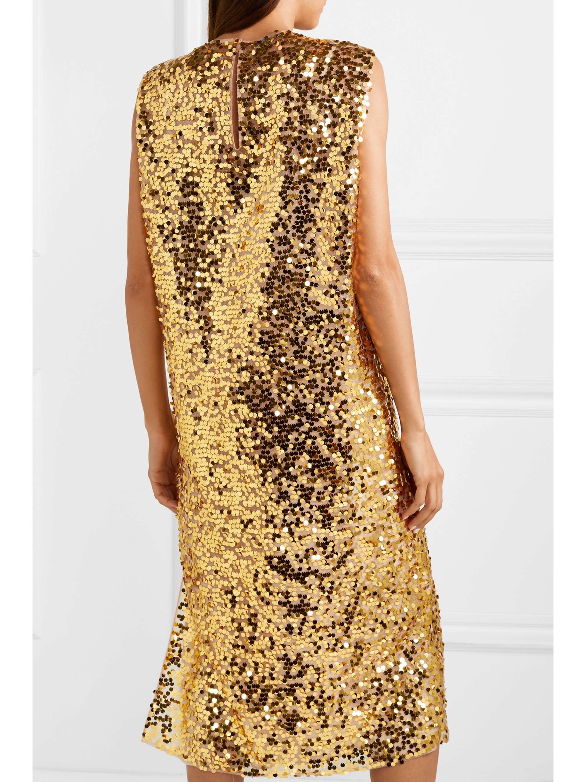 prada sequin dress