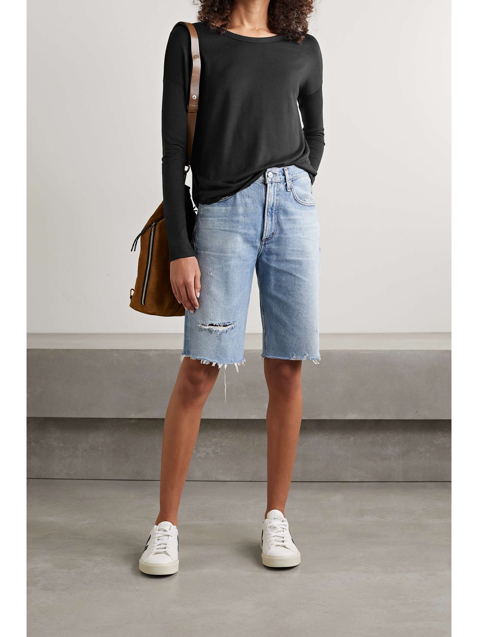 RAG & BONE Hudson stretch-jersey top