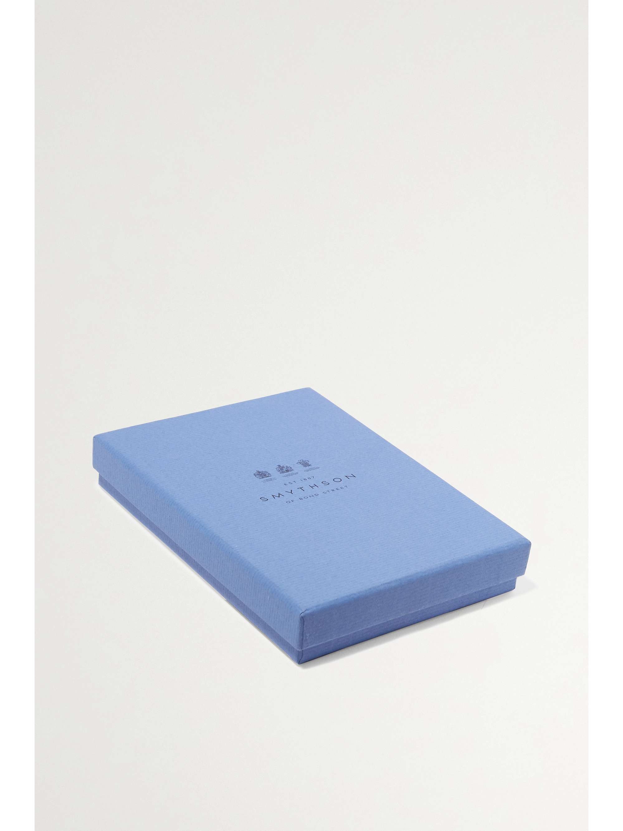 SMYTHSON Set of two Panama Wedding and Honeymoon Planner textured-leather notebooks
