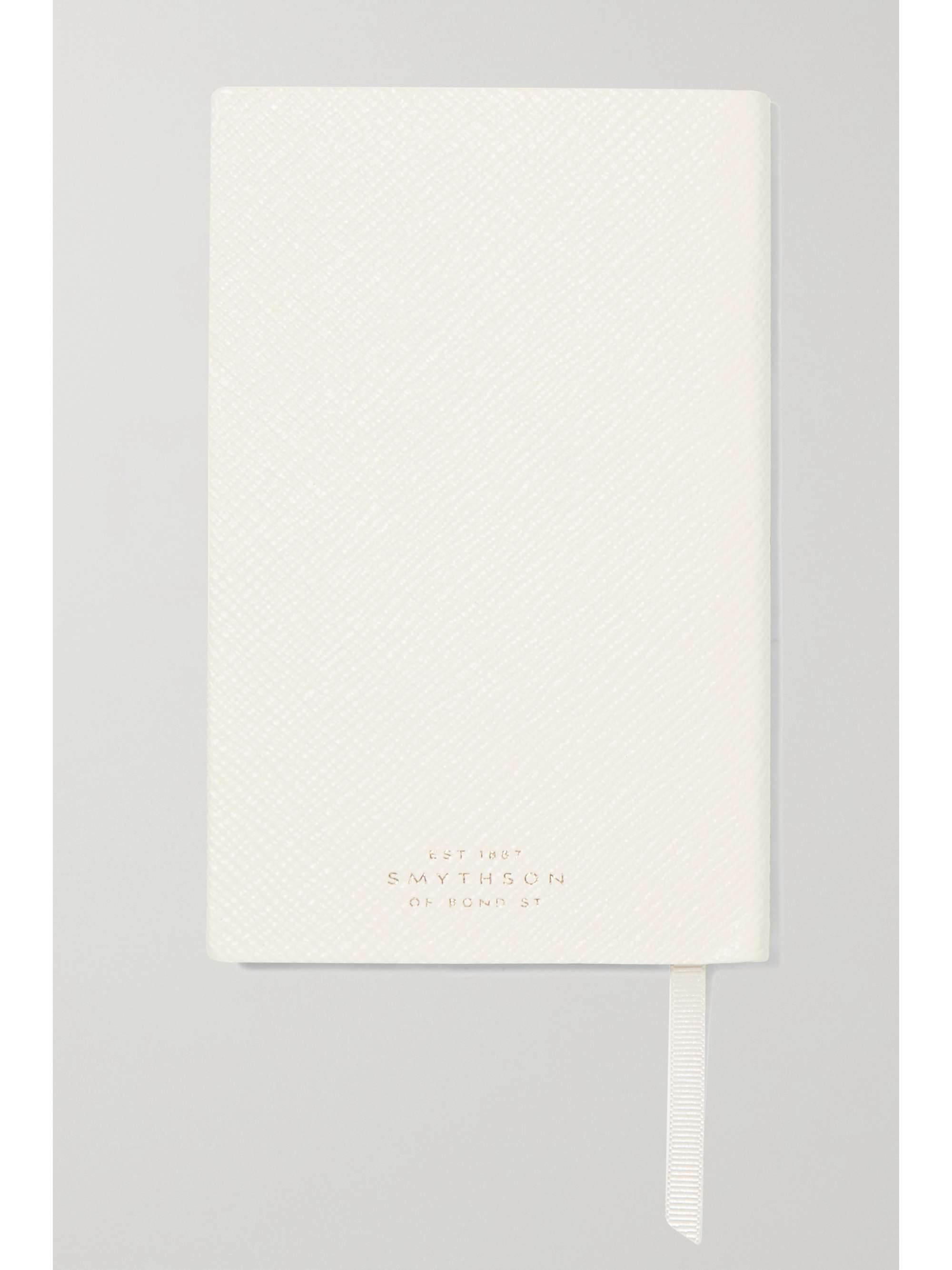 SMYTHSON Set of two Panama Wedding and Honeymoon Planner textured-leather notebooks