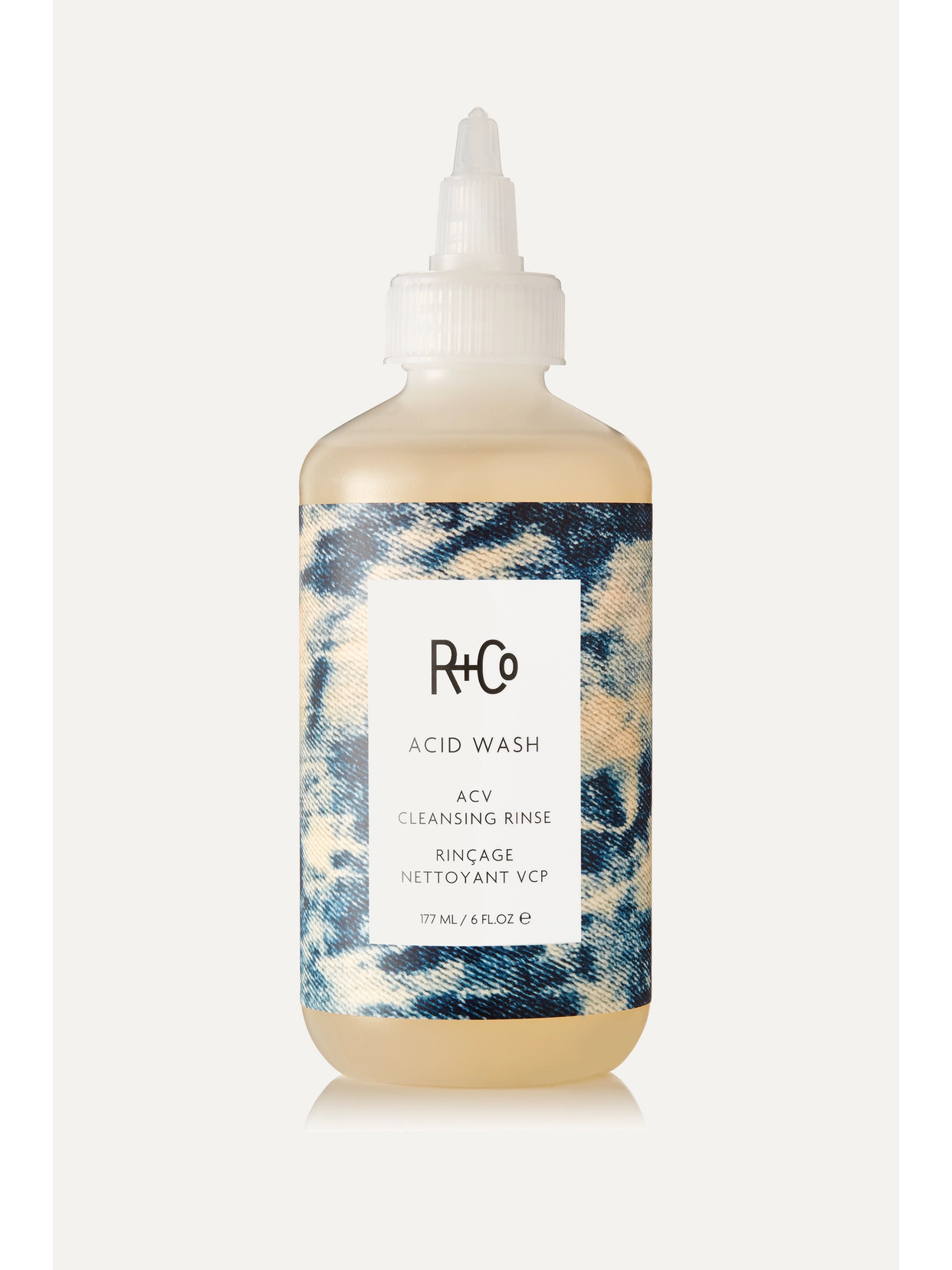 R + Co 6 Oz. Acid Wash Apple Cider Vinegar Cleansing Rinse In Colorless