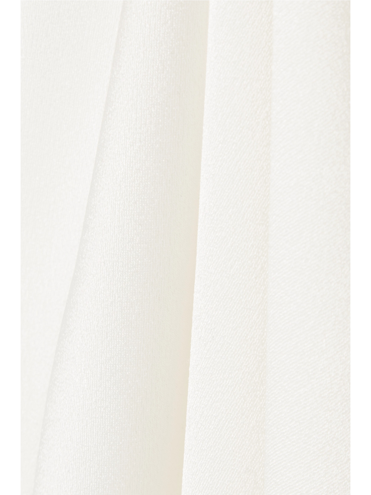 Galvan Satin Halterneck Top In White