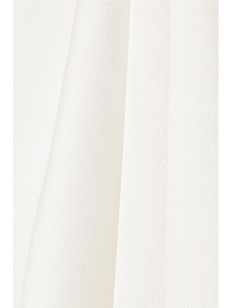 White Satin halterneck top | GALVAN | NET-A-PORTER