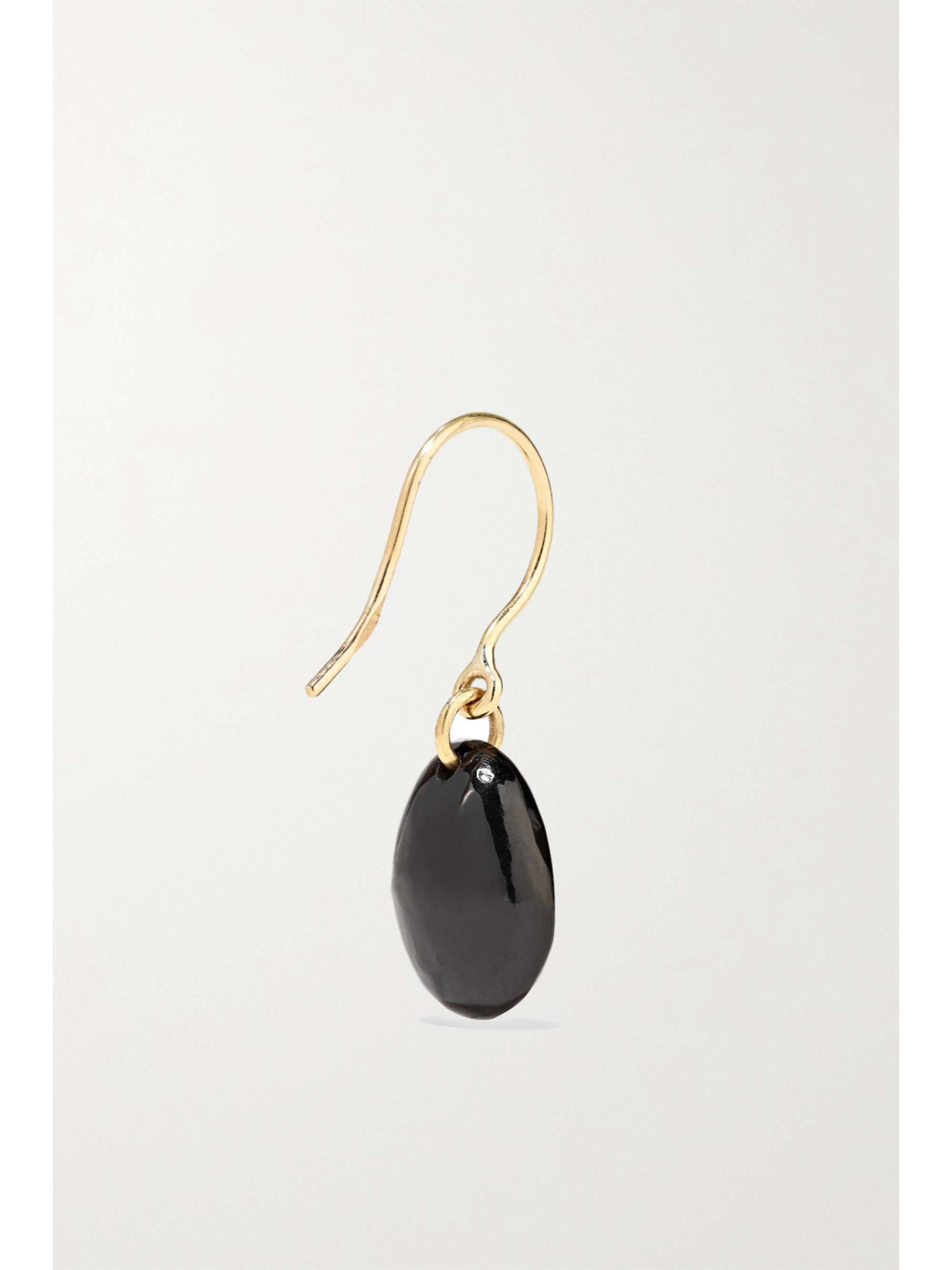 PASCALE MONVOISIN Cauri N°2 9-karat rose gold, onyx and diamond earring
