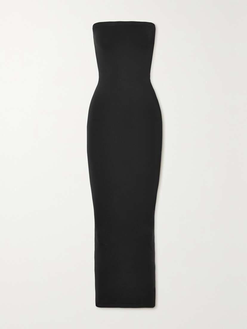 Wolford Fatal Strapless Stretch-jersey Maxi Dress