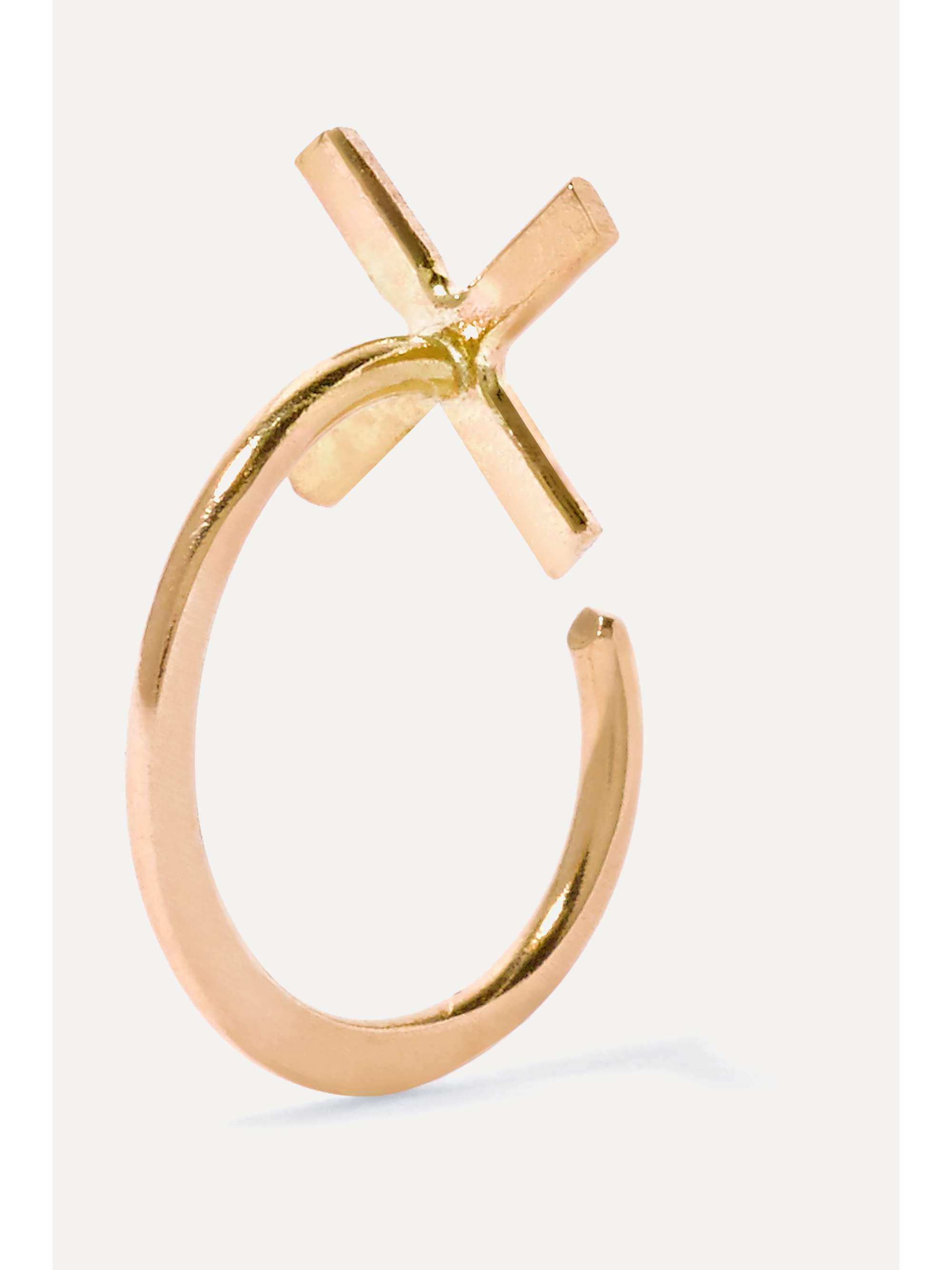 MELISSA JOY MANNING 14-karat gold earrings