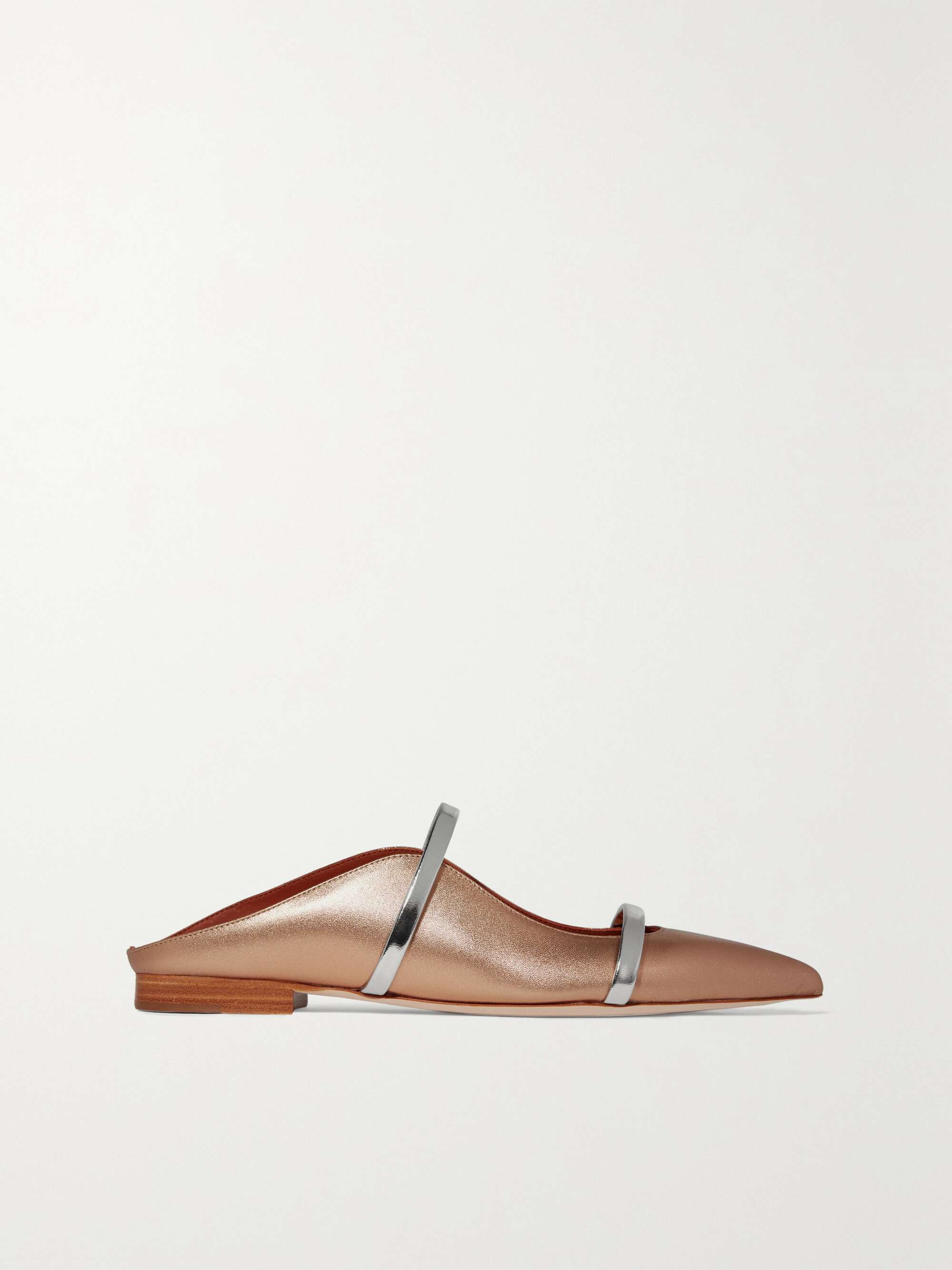 Malone Souliers - Maureen pointy-toe ballet flats black - The Corner