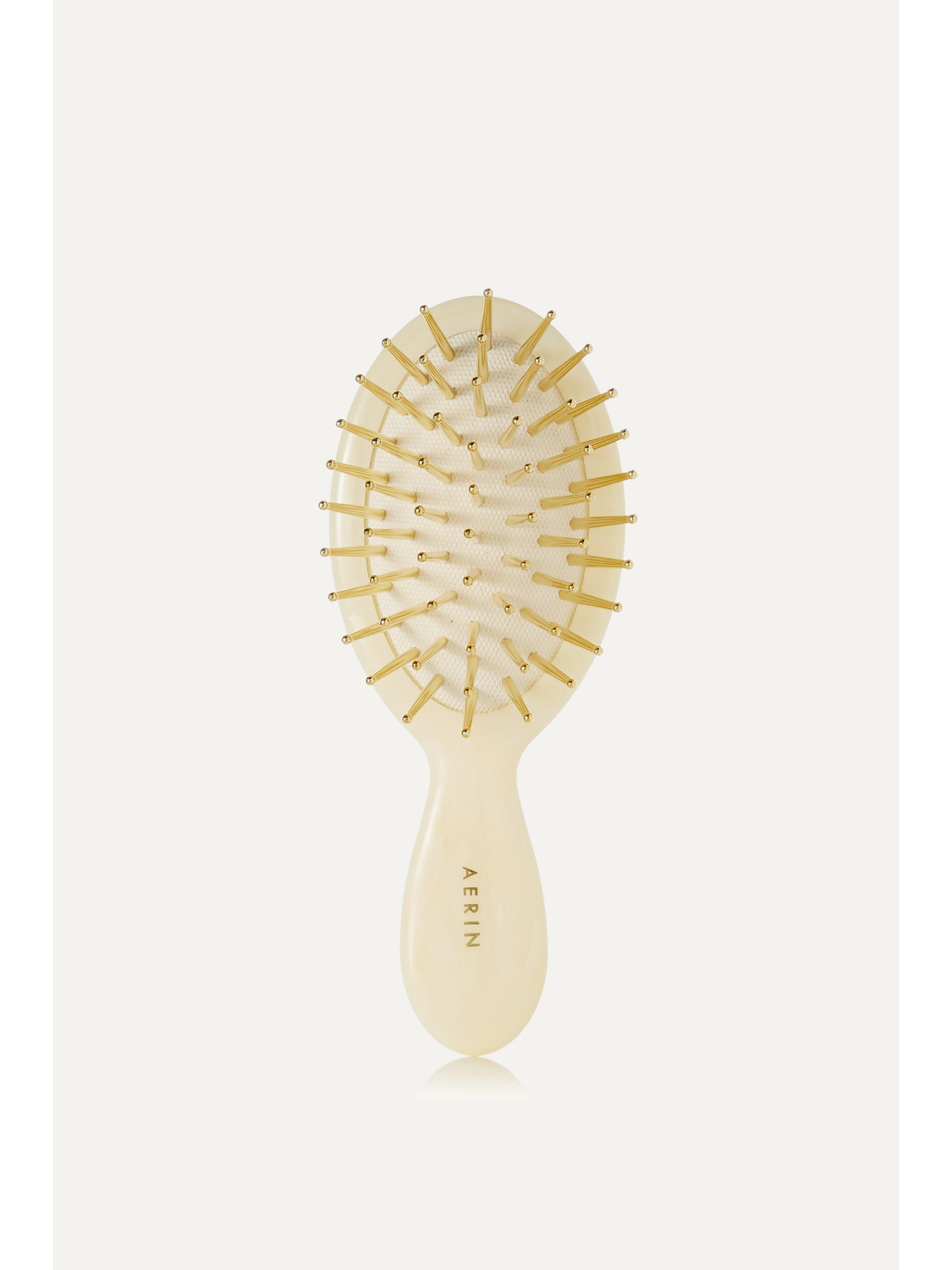 Aerin Beauty Travel Acetate Hairbrush In Ivory