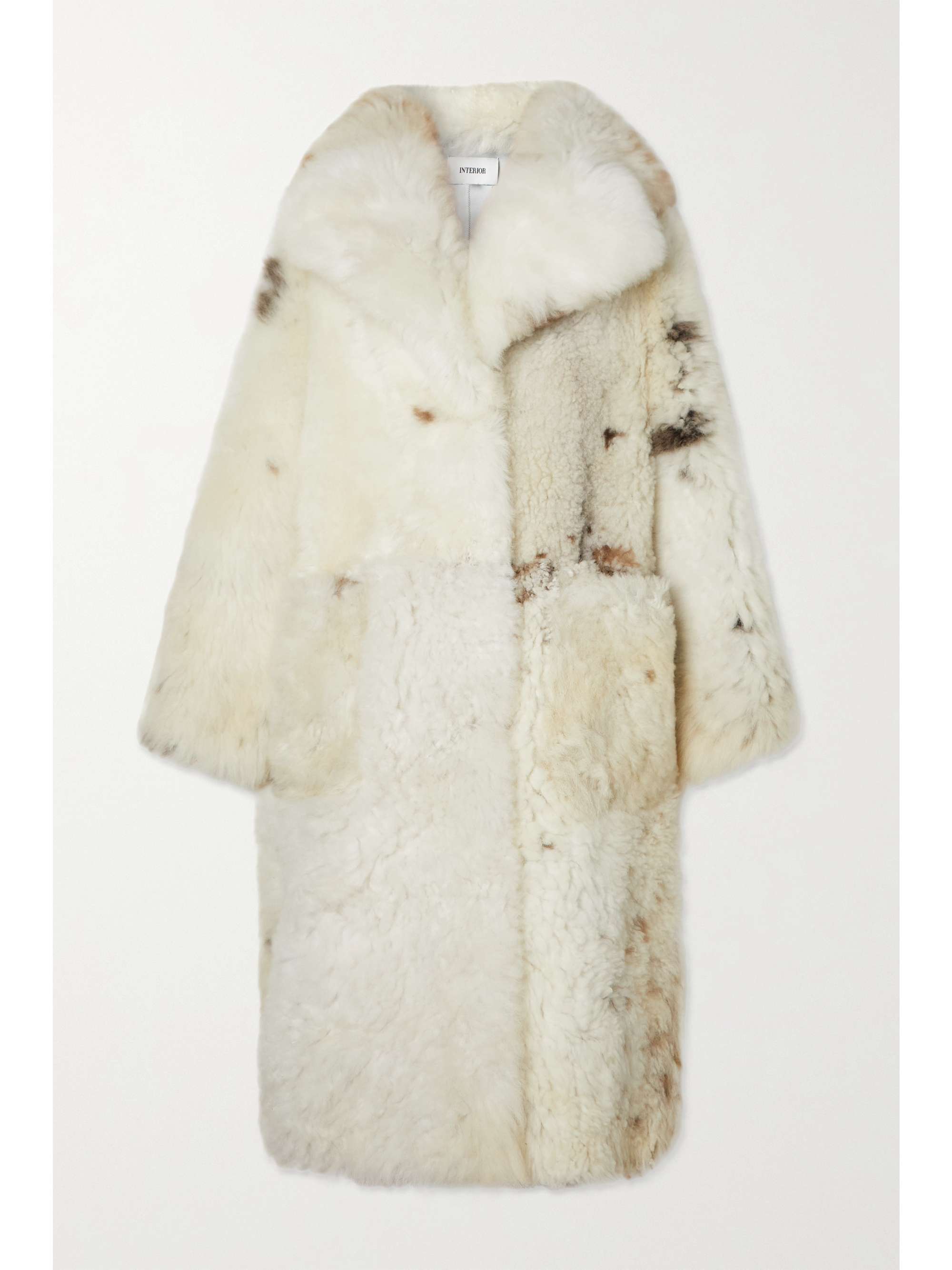 INTERIOR shearling coat