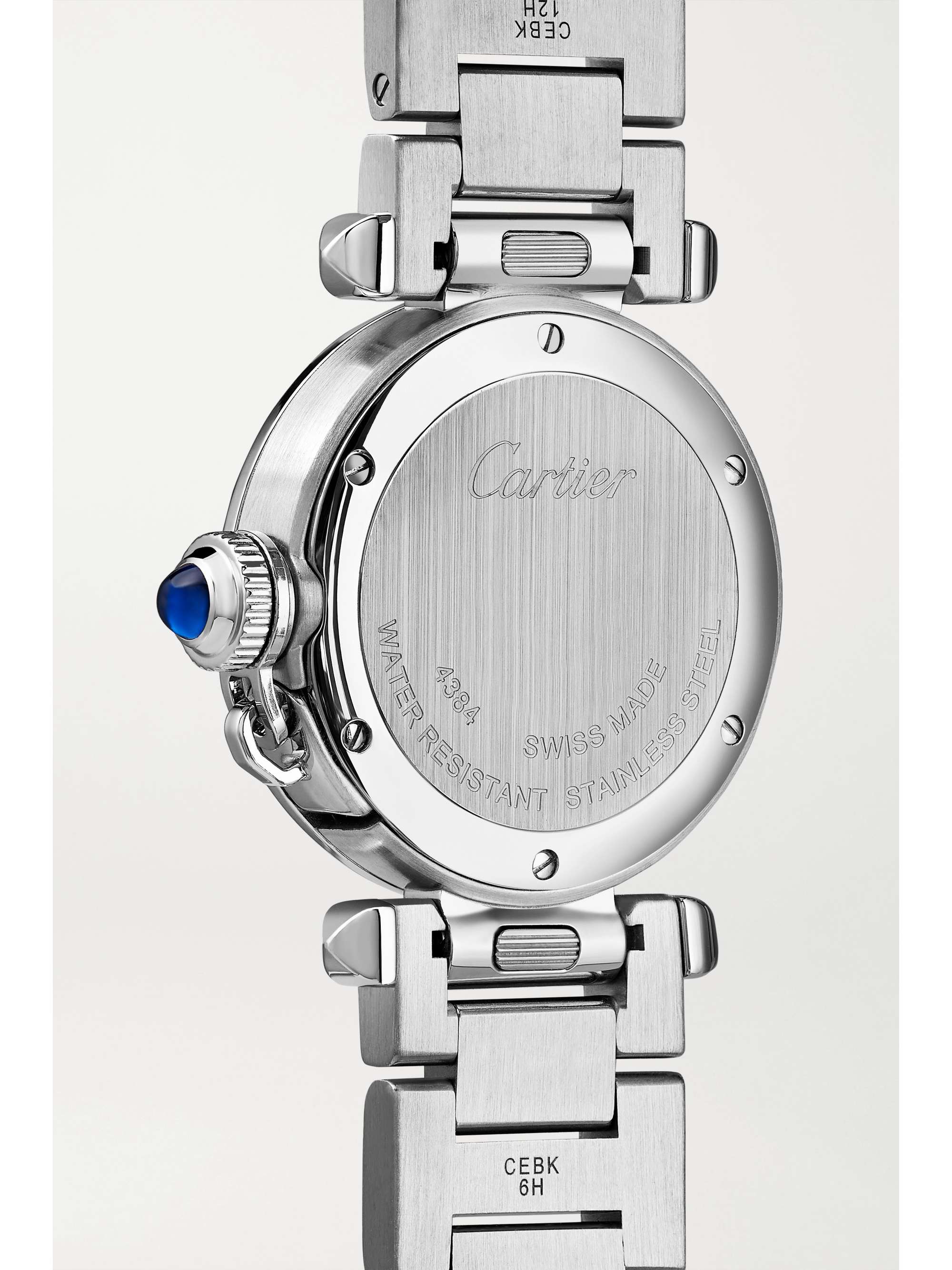 CARTIER Pasha de Cartier 30mm stainless steel watch