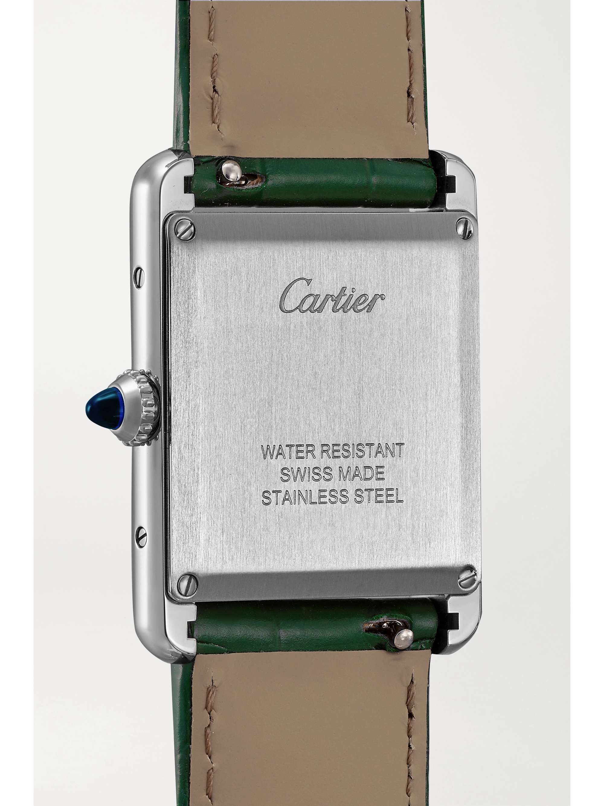 Green Tank Must 34mm stainless steel 