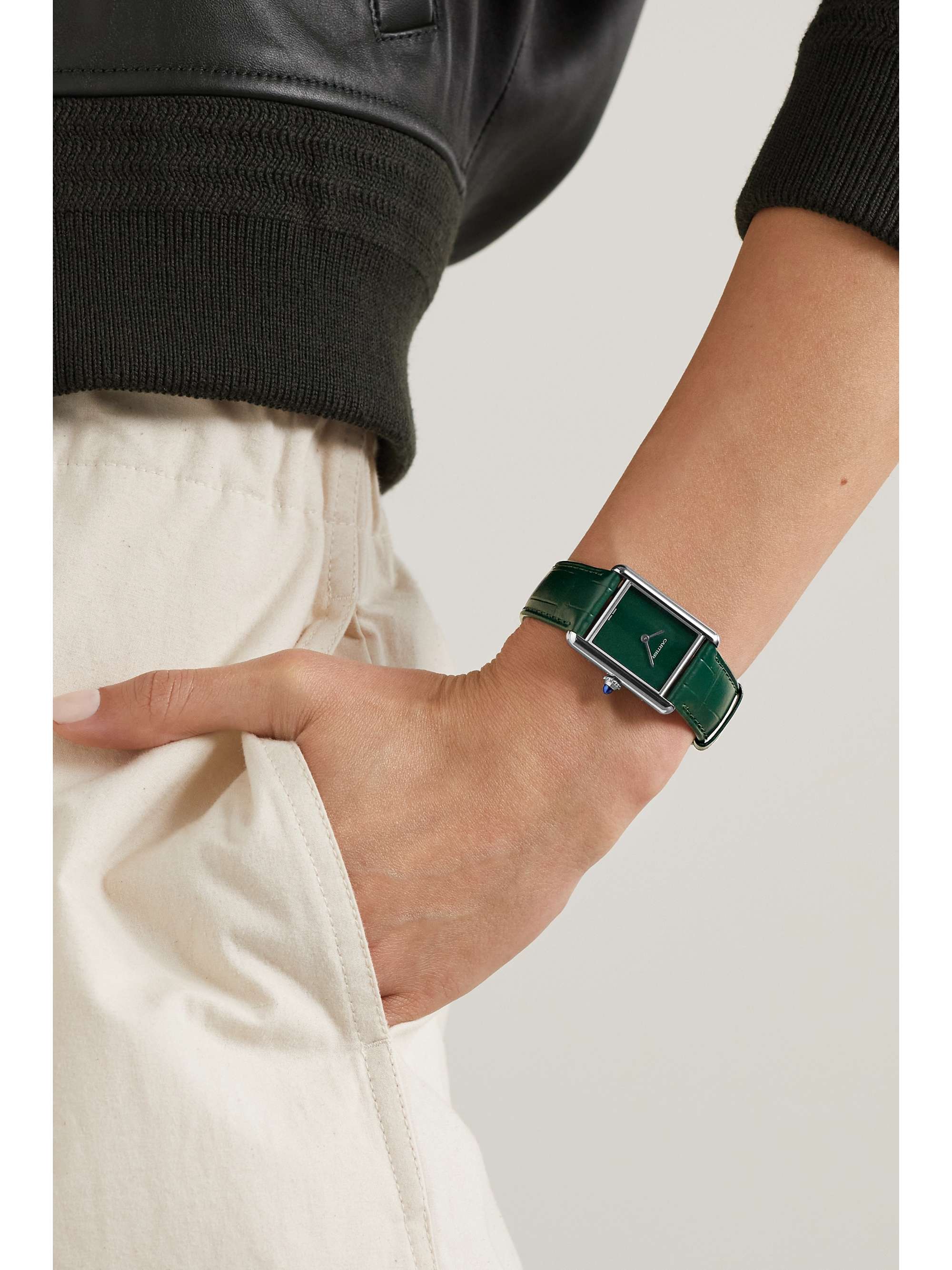 Green Tank Must 34mm stainless steel 