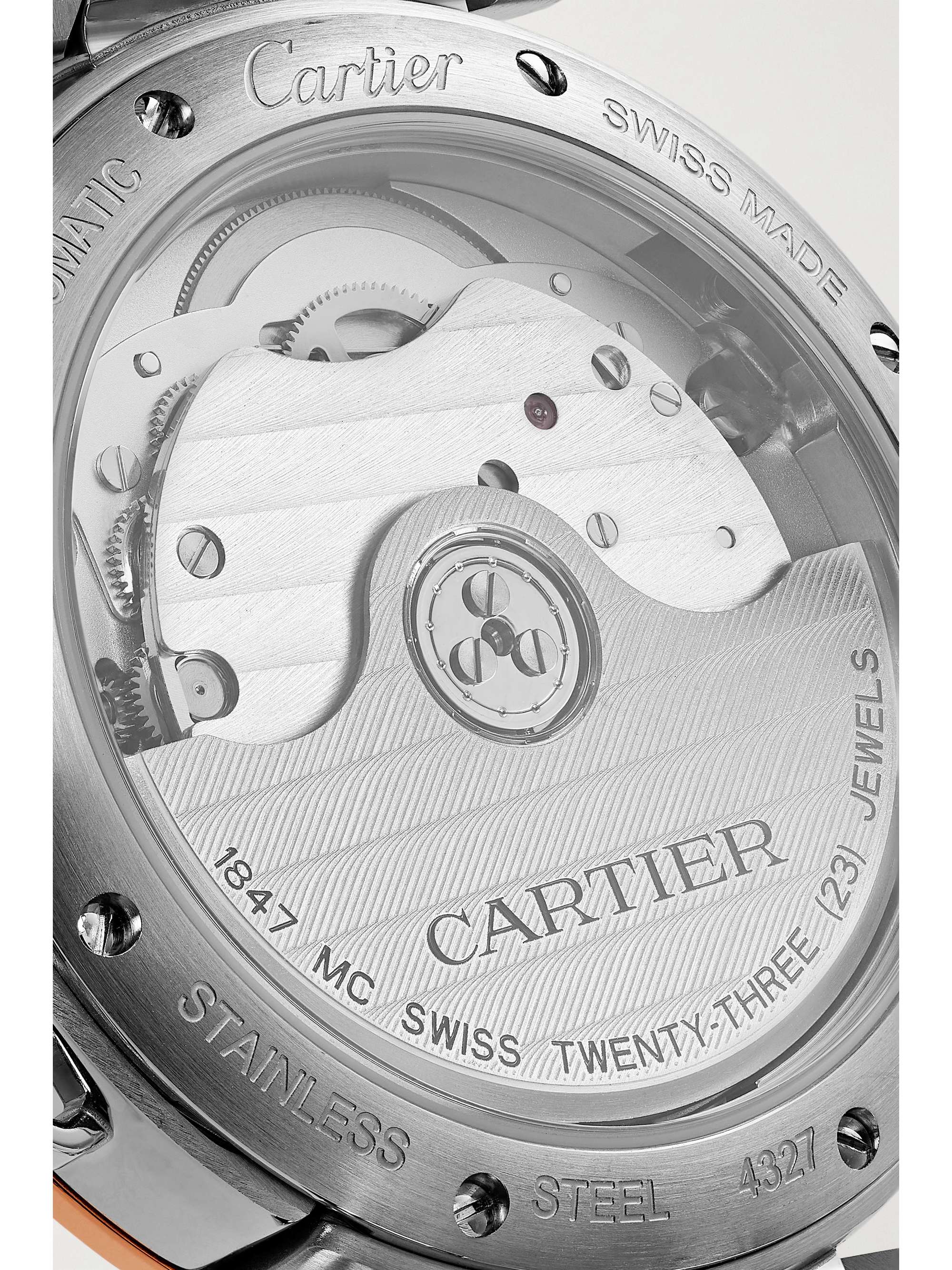 CARTIER Pasha de Cartier Automatic 35mm stainless steel watch