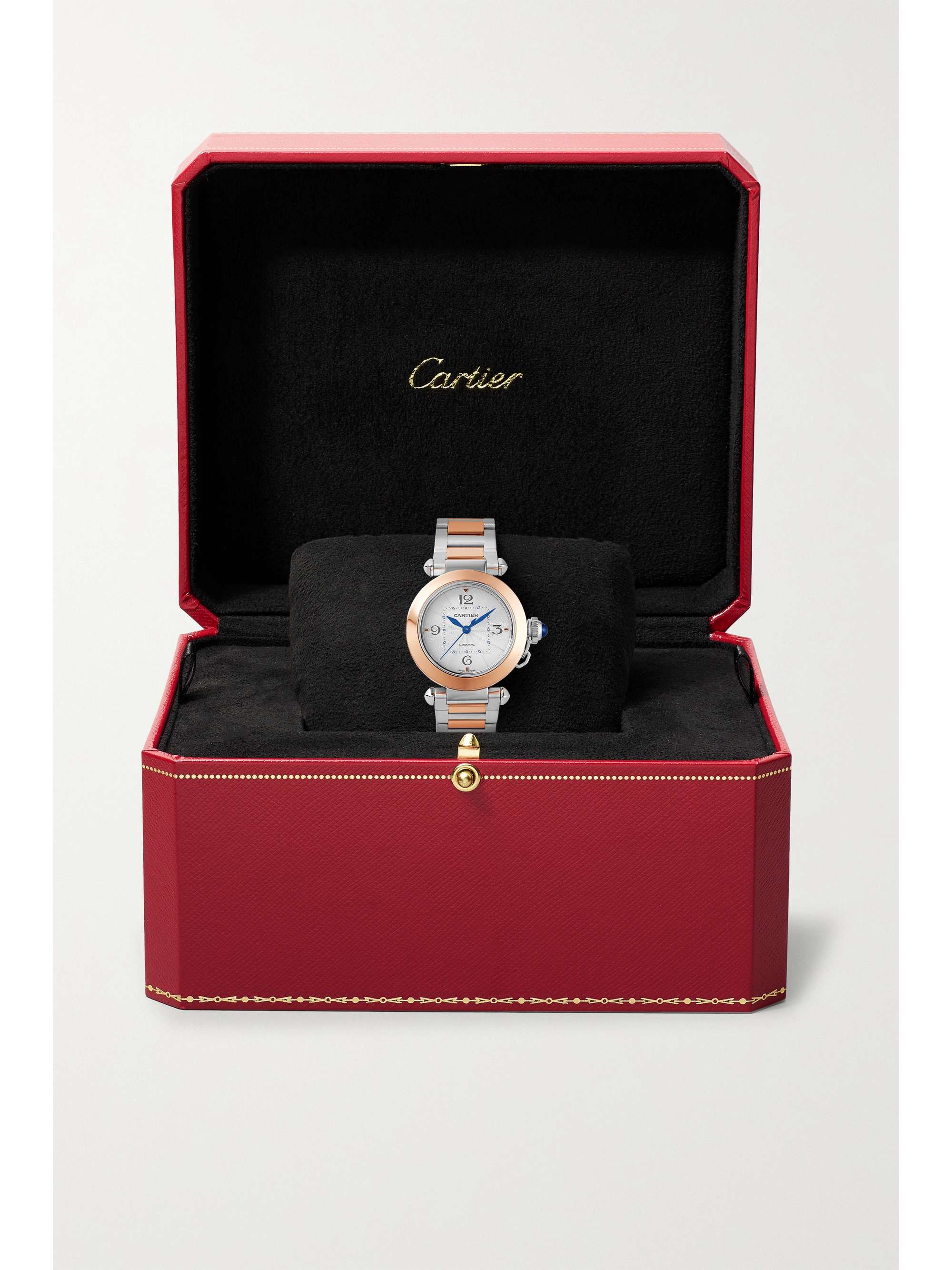 CARTIER Pasha de Cartier Automatic 35mm stainless steel watch