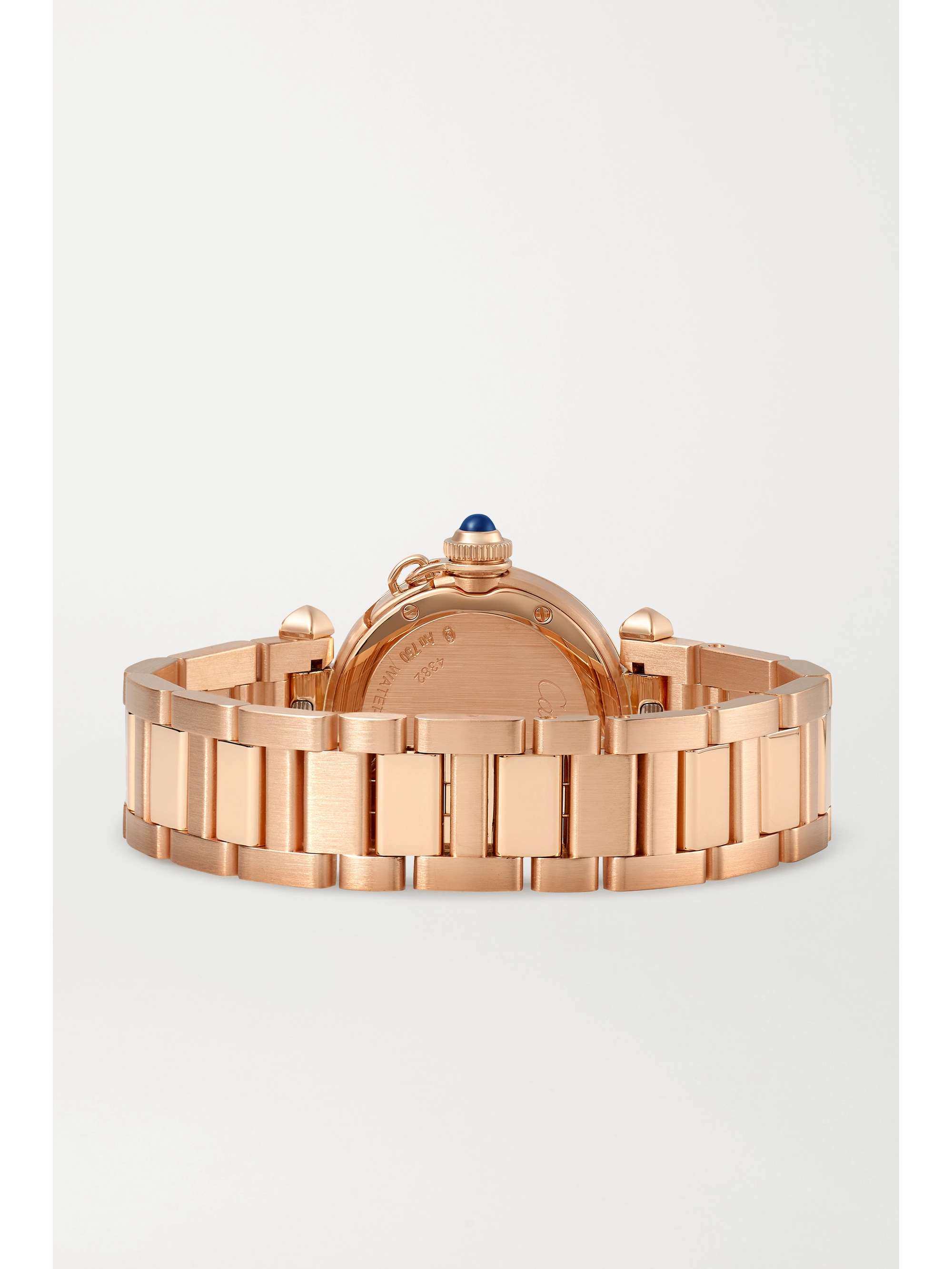 CARTIER Pasha de Cartier 30mm 18-karat rose gold and diamond watch
