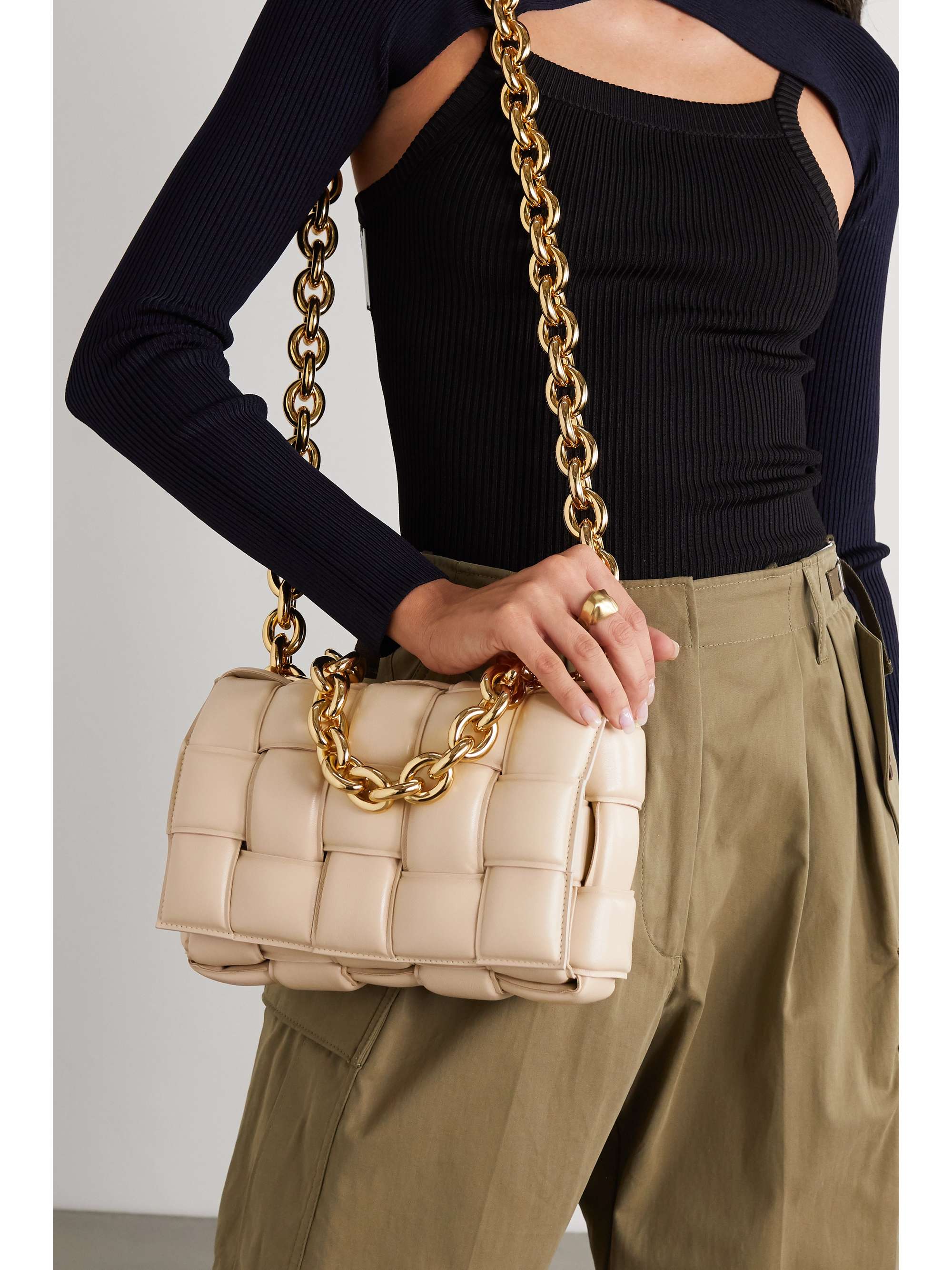 bottega veneta cassette beige