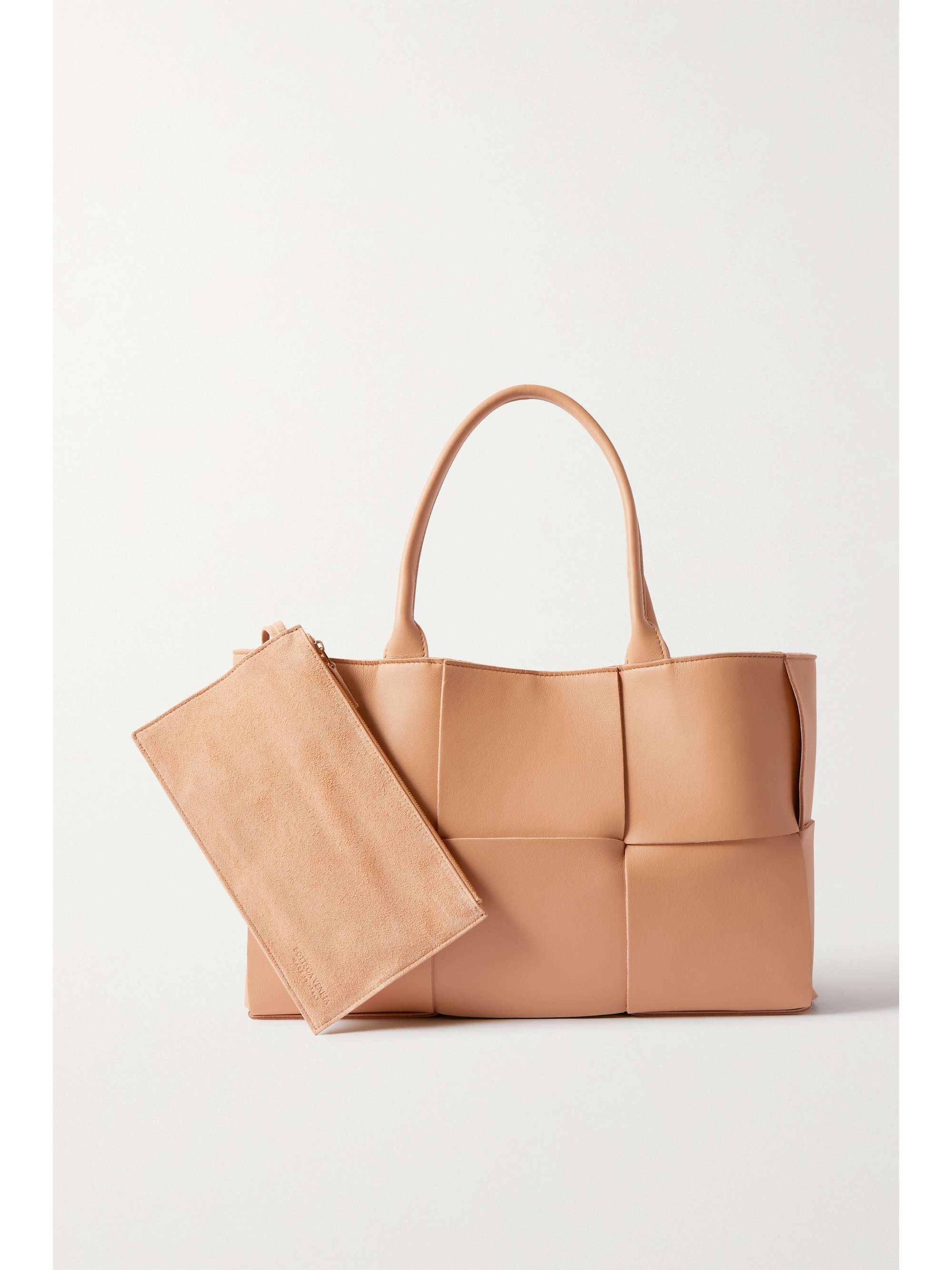 BOTTEGA VENETA Arco medium intrecciato leather tote