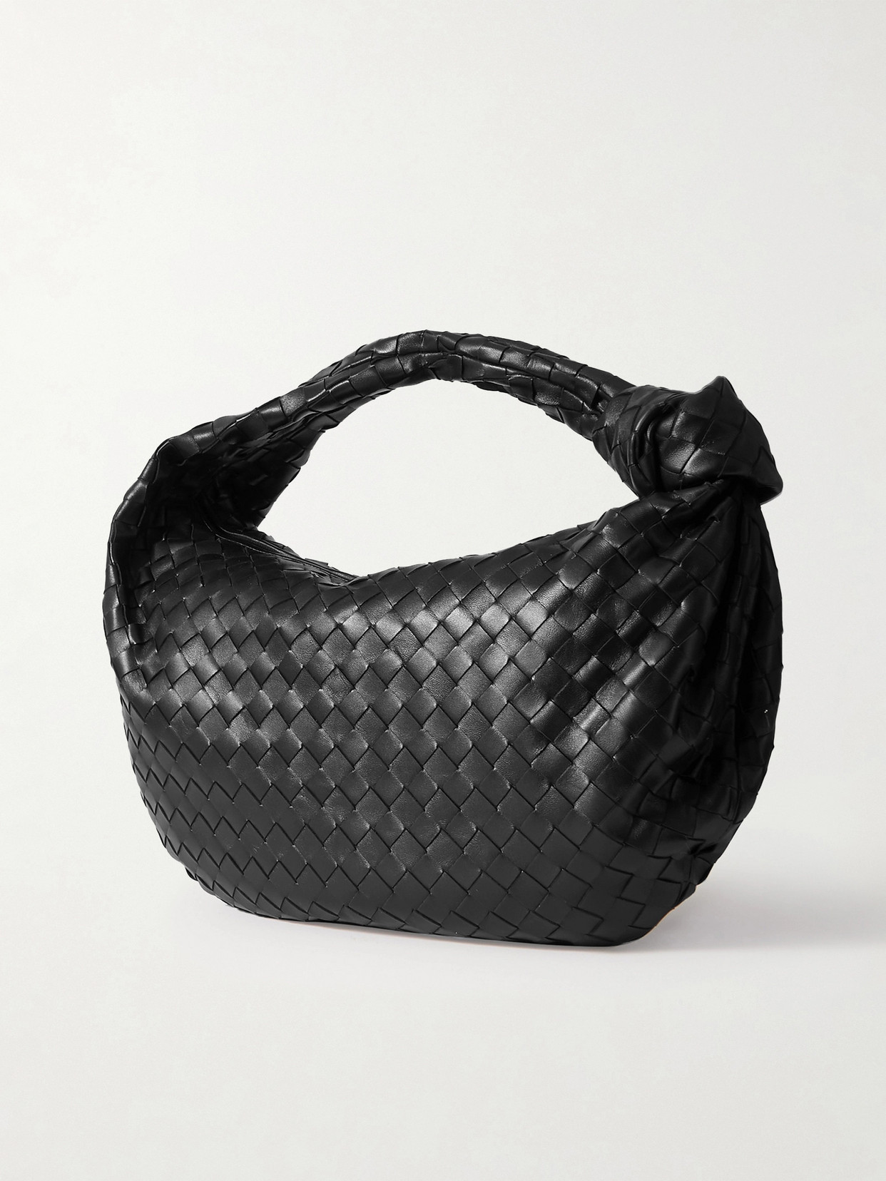 Jodie Small Intrecciato Leather Tote