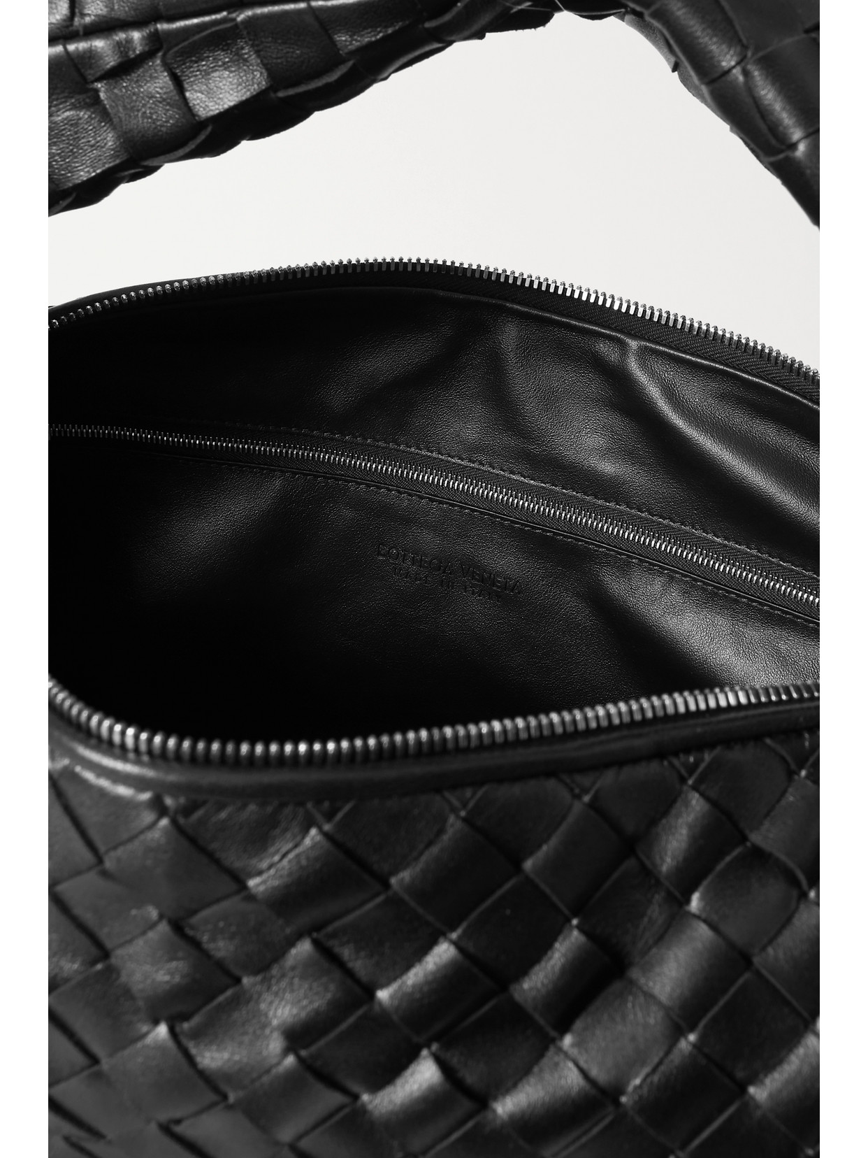 Jodie Small Intrecciato Leather Tote