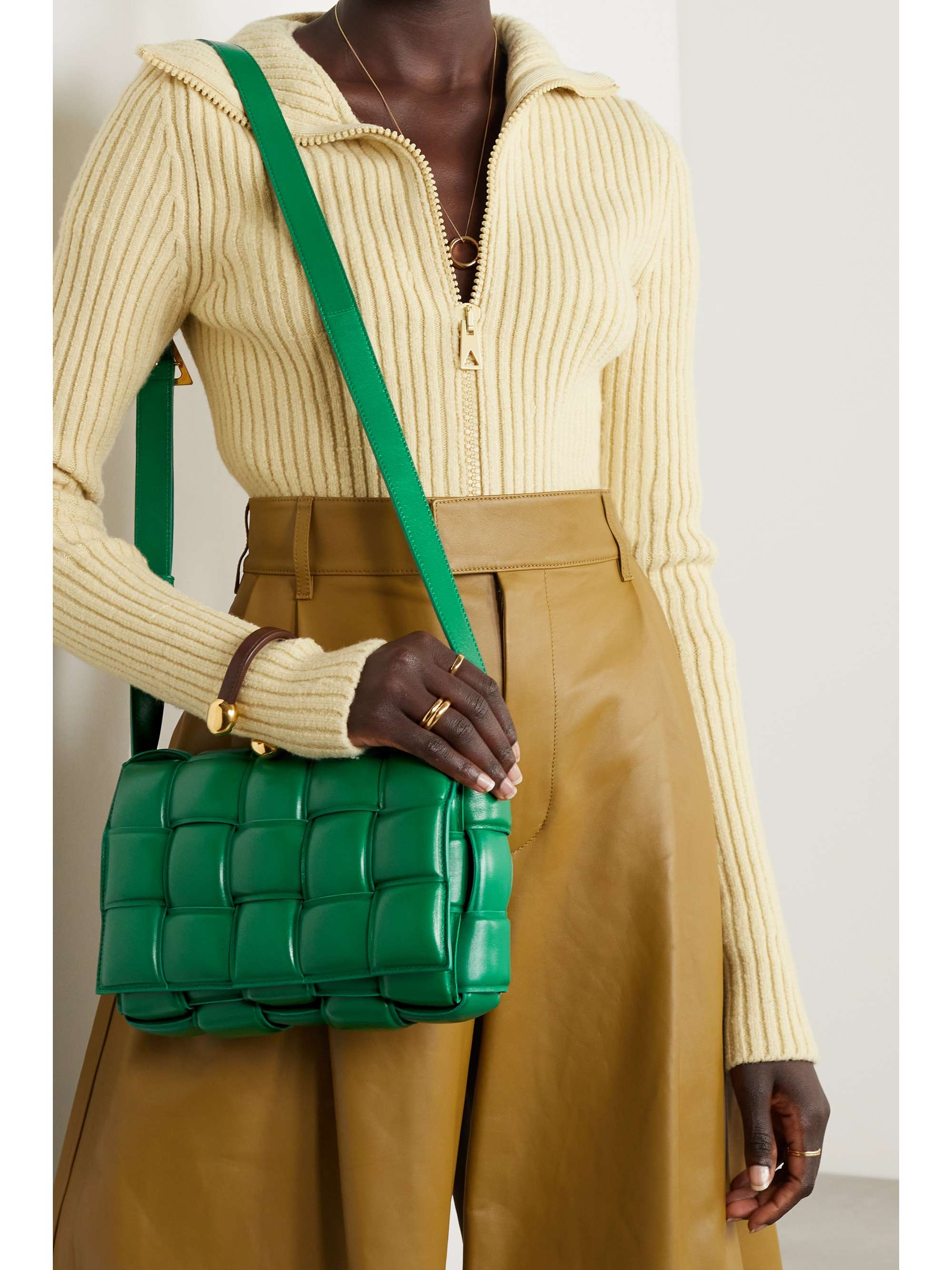 bottega padded cassette bag