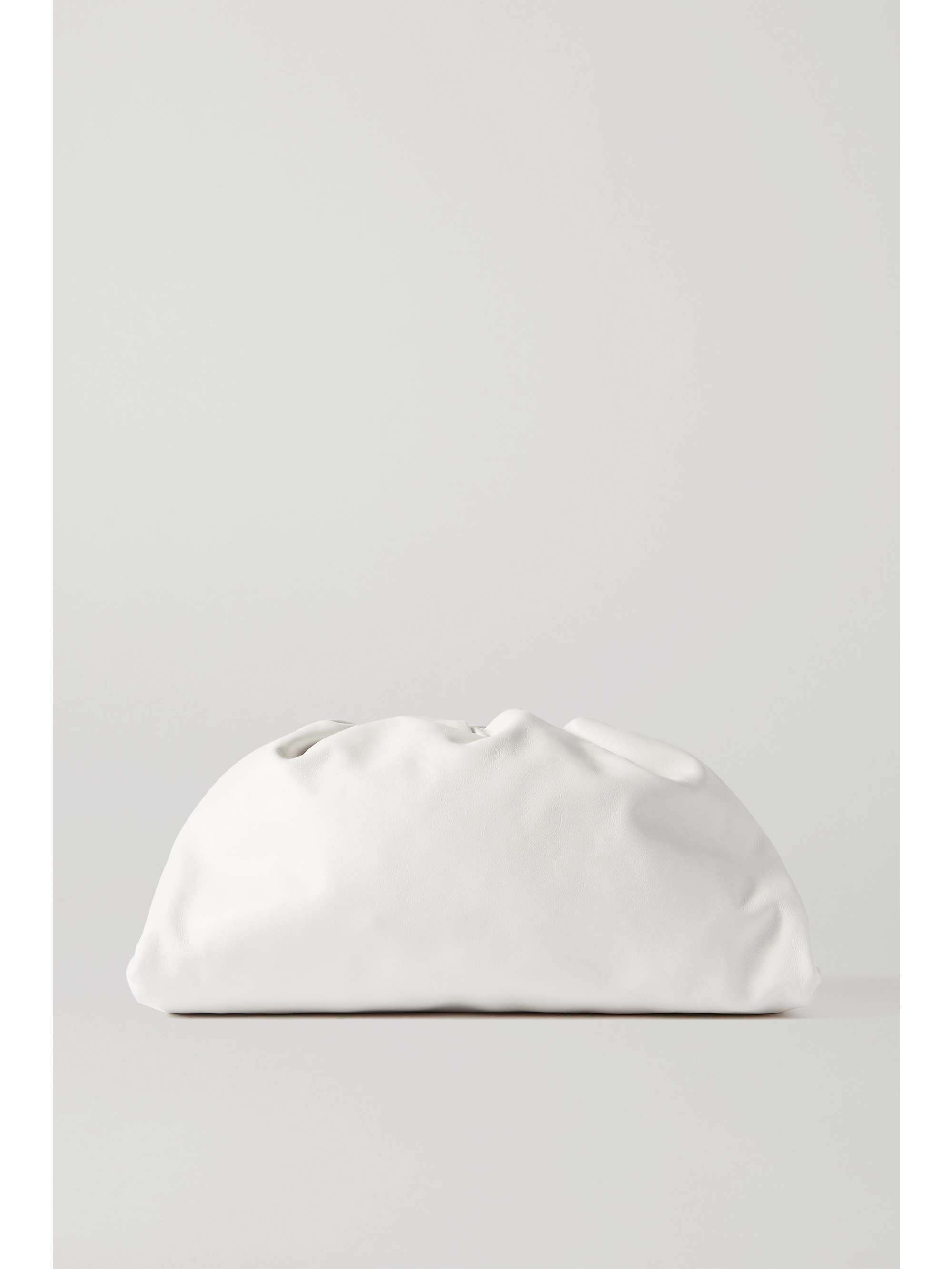 white pouch clutch