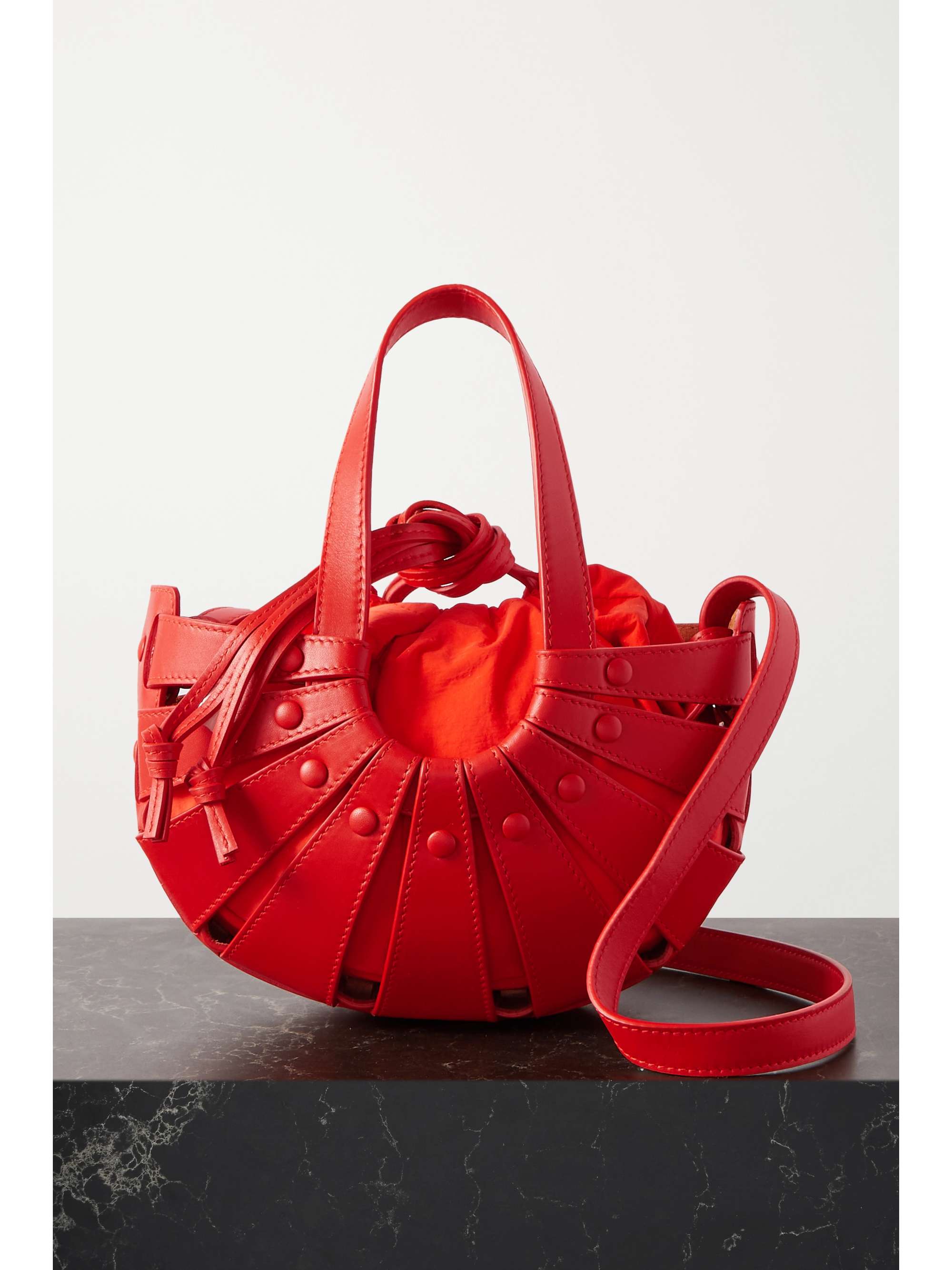 The Shell small leather shoulder bag