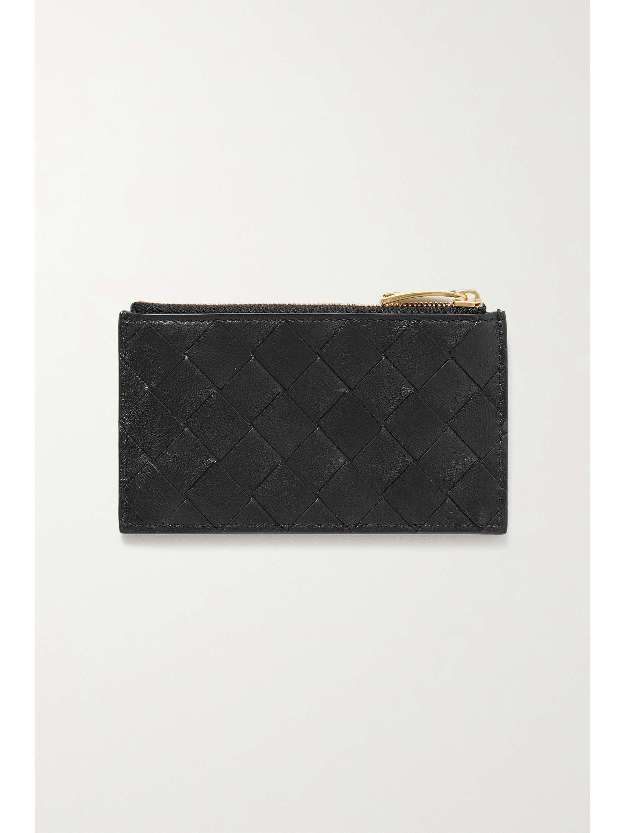 BOTTEGA VENETA Intrecciato leather cardholder