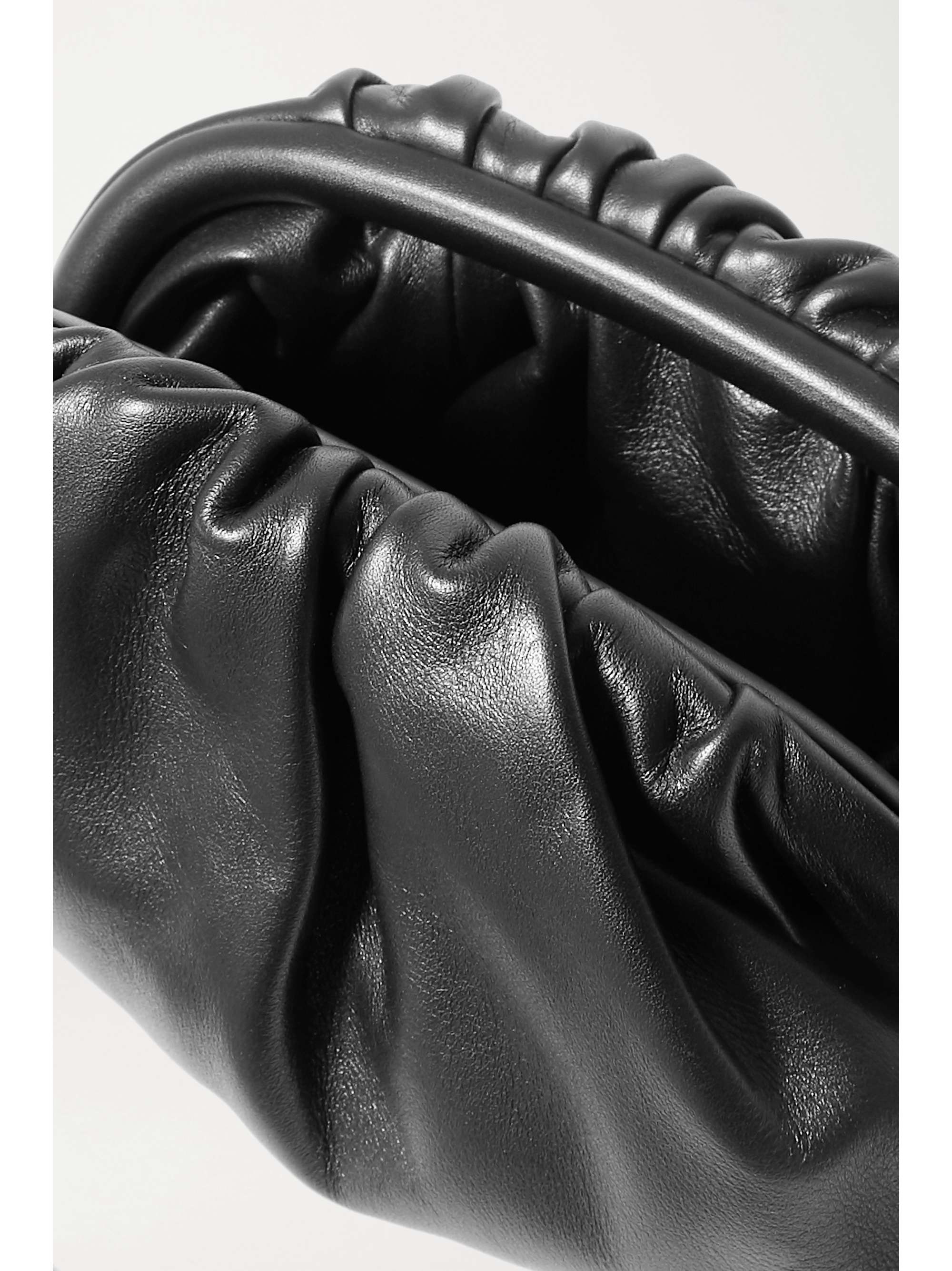 BOTTEGA VENETA The Pouch small gathered leather clutch