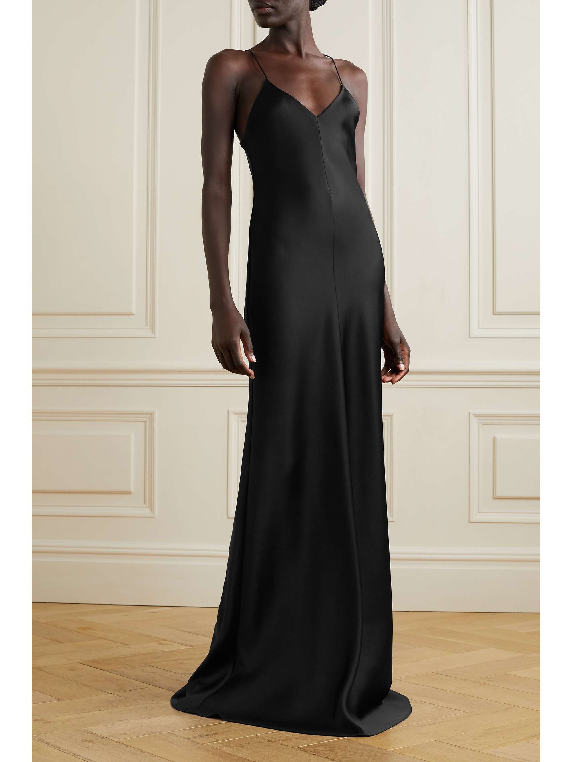 THE ROW Guinevere silk-satin gown | NET-A-PORTER