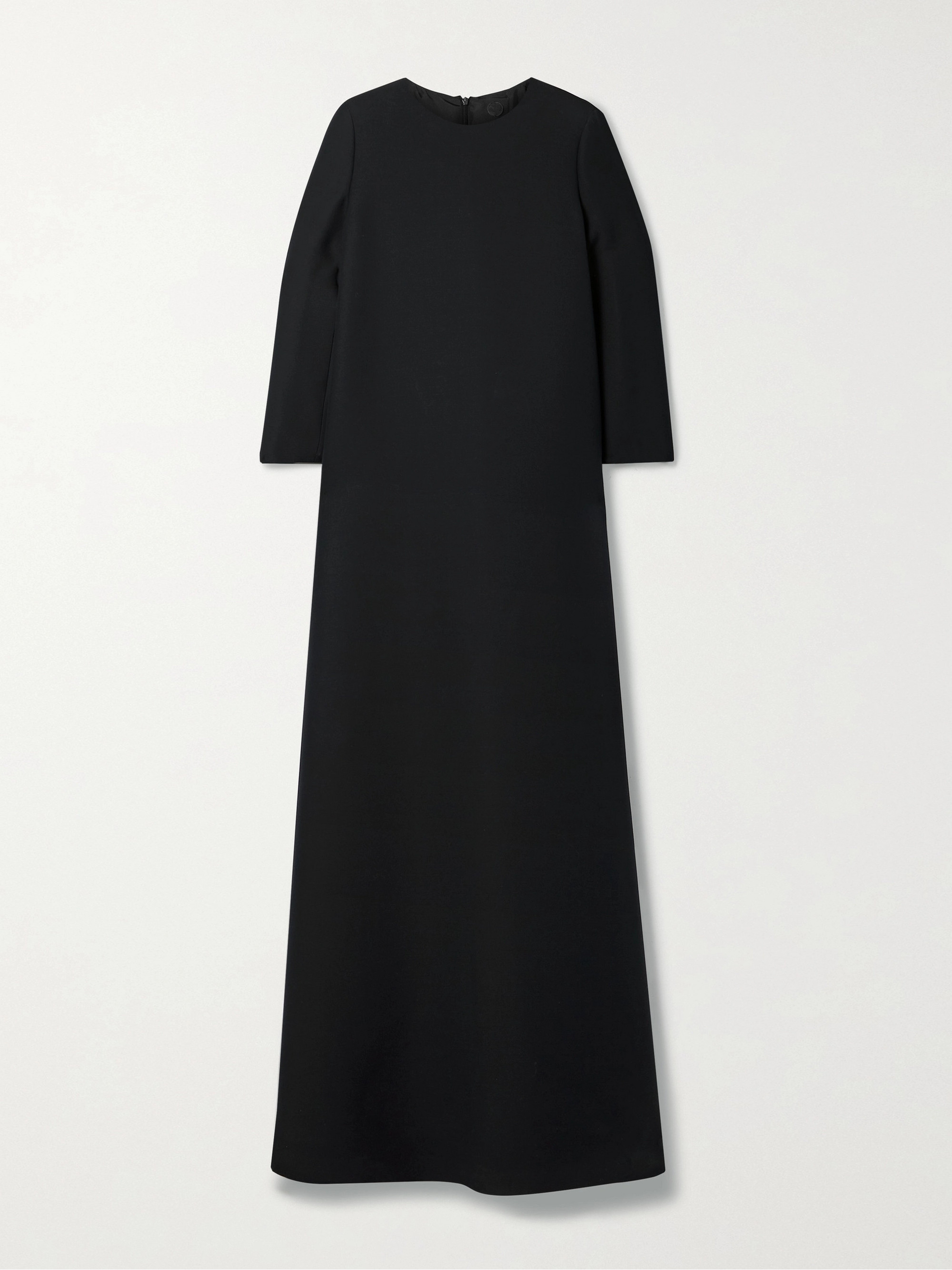 The Row Stefos wool and silk-blend crepe gown
