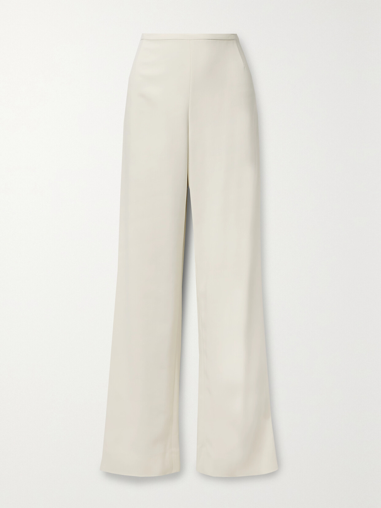 The Row - Roger Crepe Wide-leg Pants - Ivory