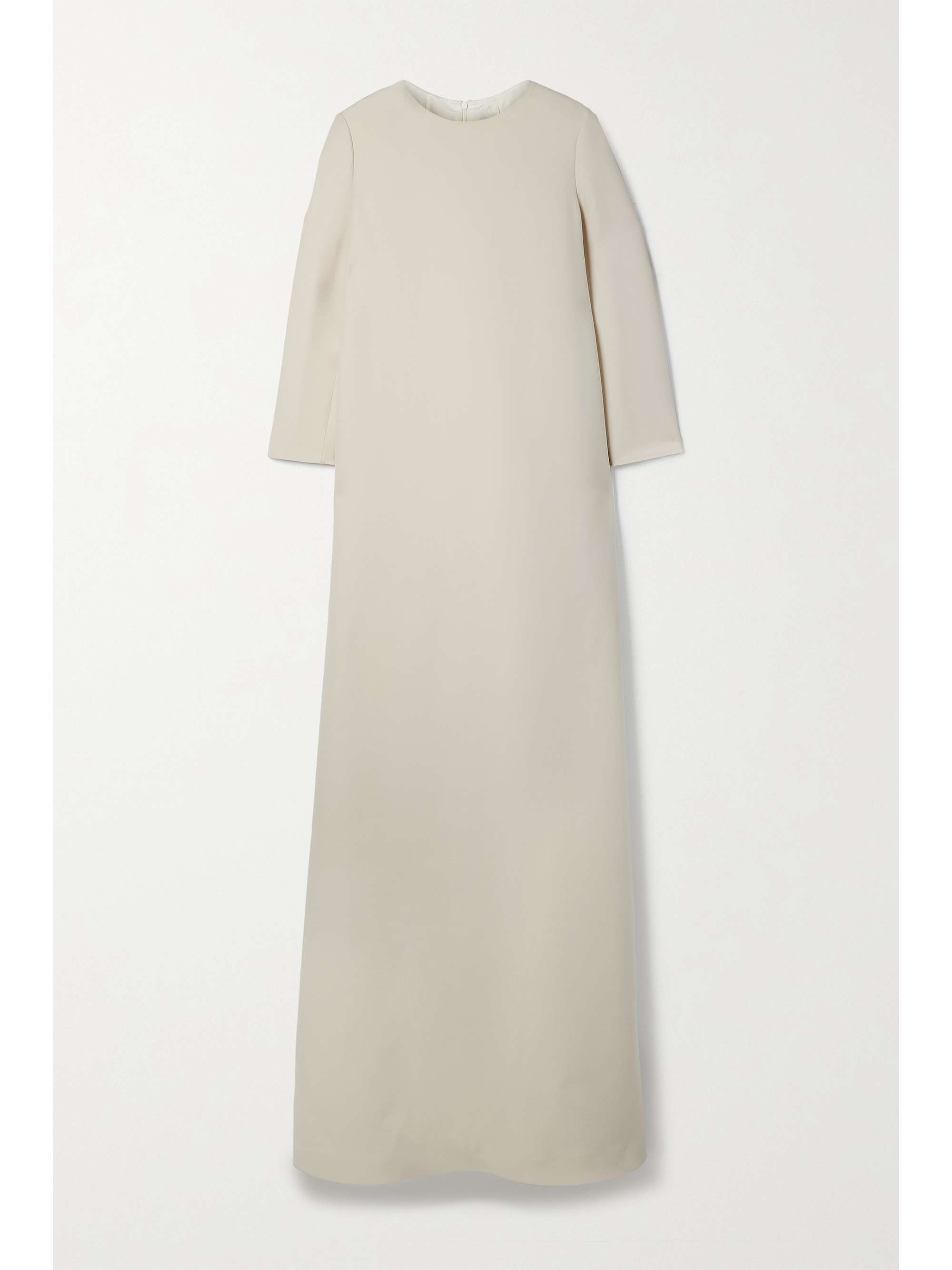 THE ROW Stefos wool and silk-blend crepe gown | NET-A-PORTER